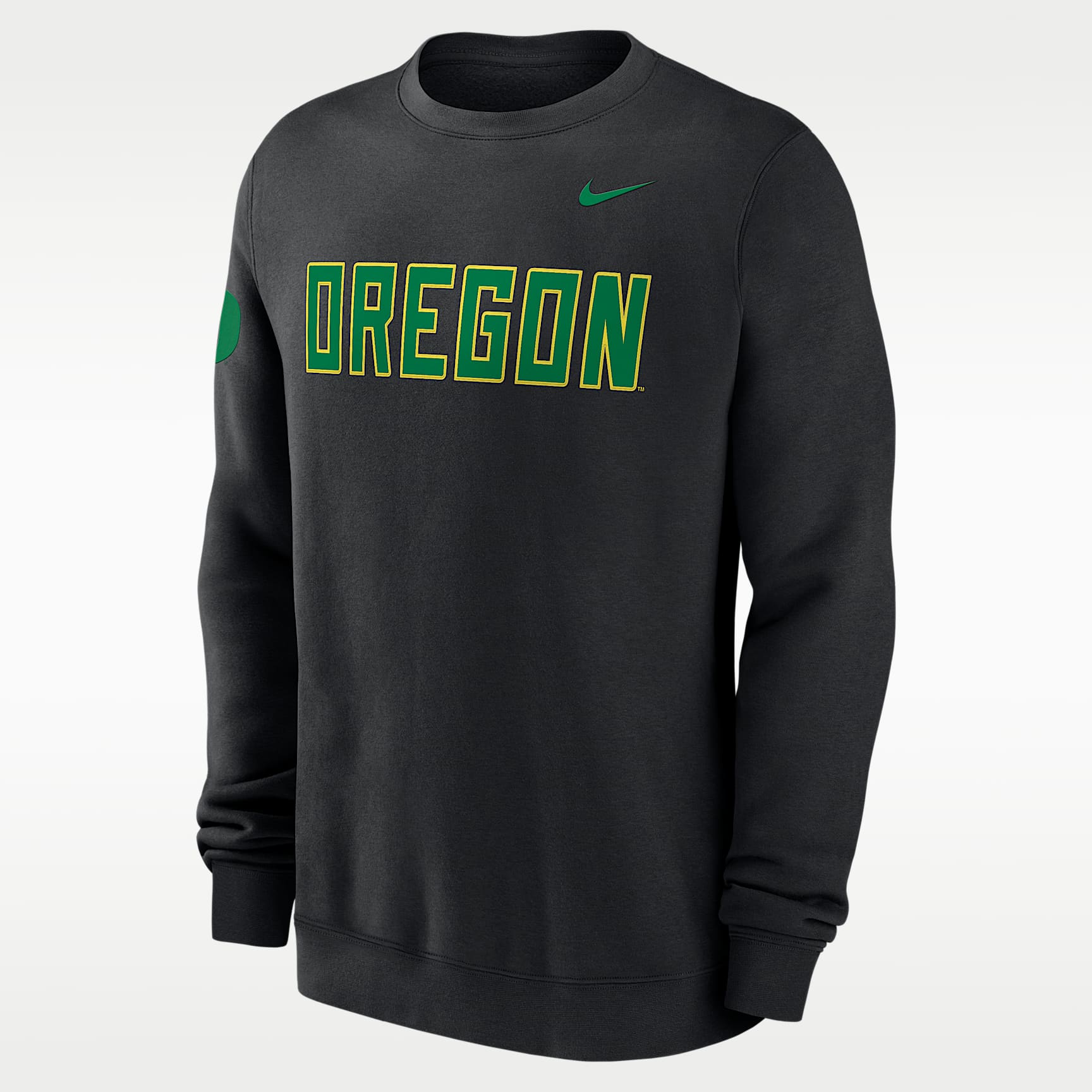 Sudadera de cuello redondo sin cierre universitaria Nike para hombre Oregon Sideline Club