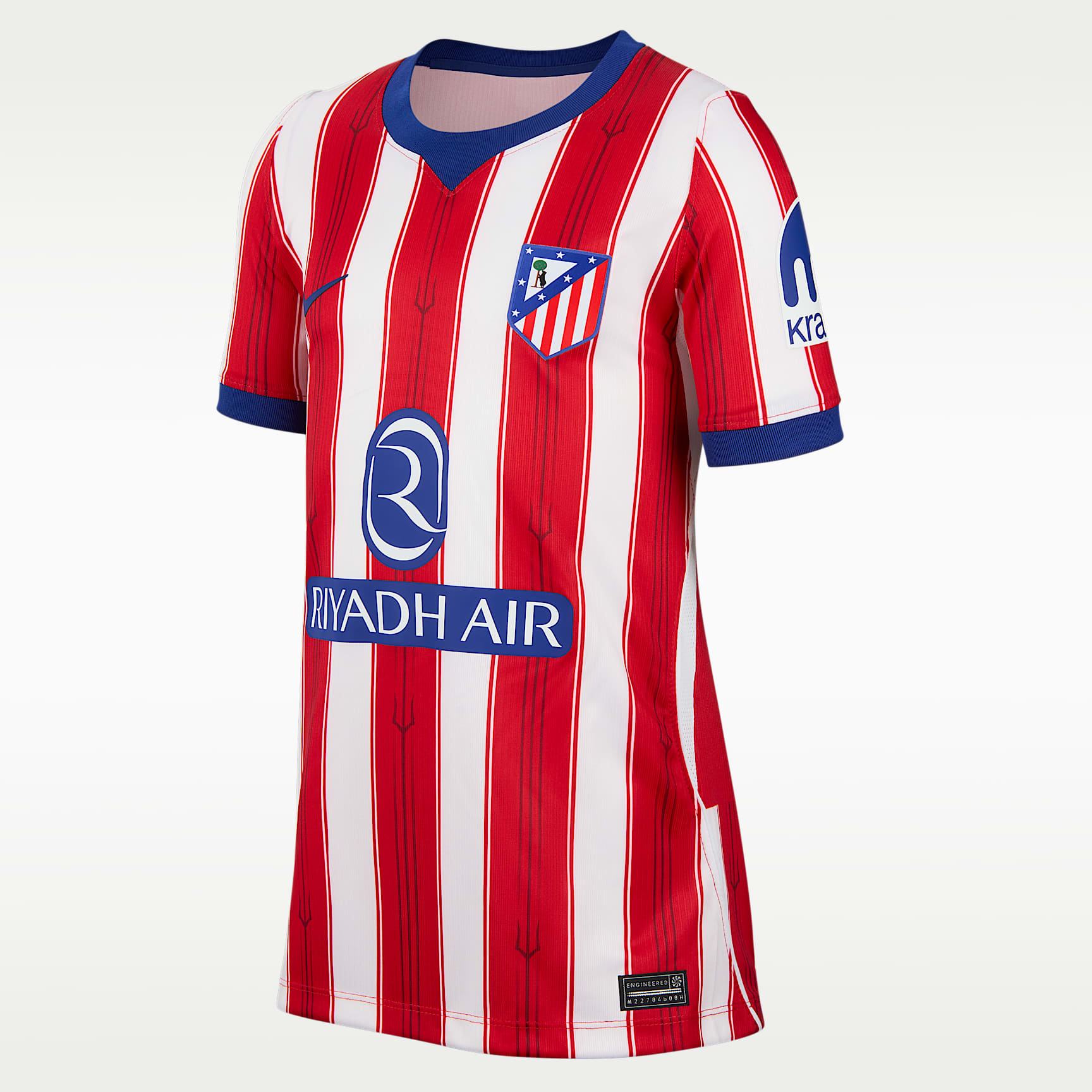 Fotbollströja Atlético Madrid 2026/27 Stadium (hemmaställ) Nike Dri-FIT Replica för ungdom