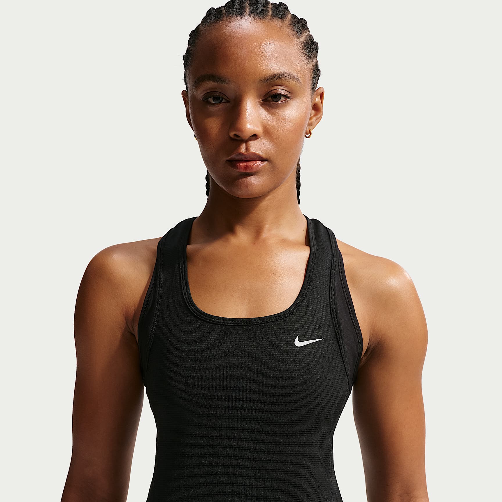 Nike Tempo Women's Dri-FIT Cropped Mesh Tank Top