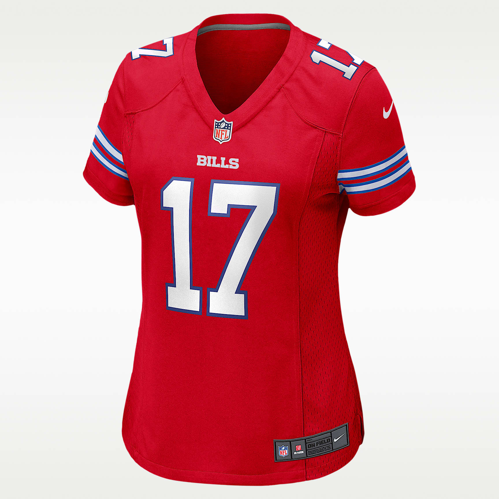 Camiseta de futbol americano Game para mujer NFL Buffalo Bills (Josh Allen)