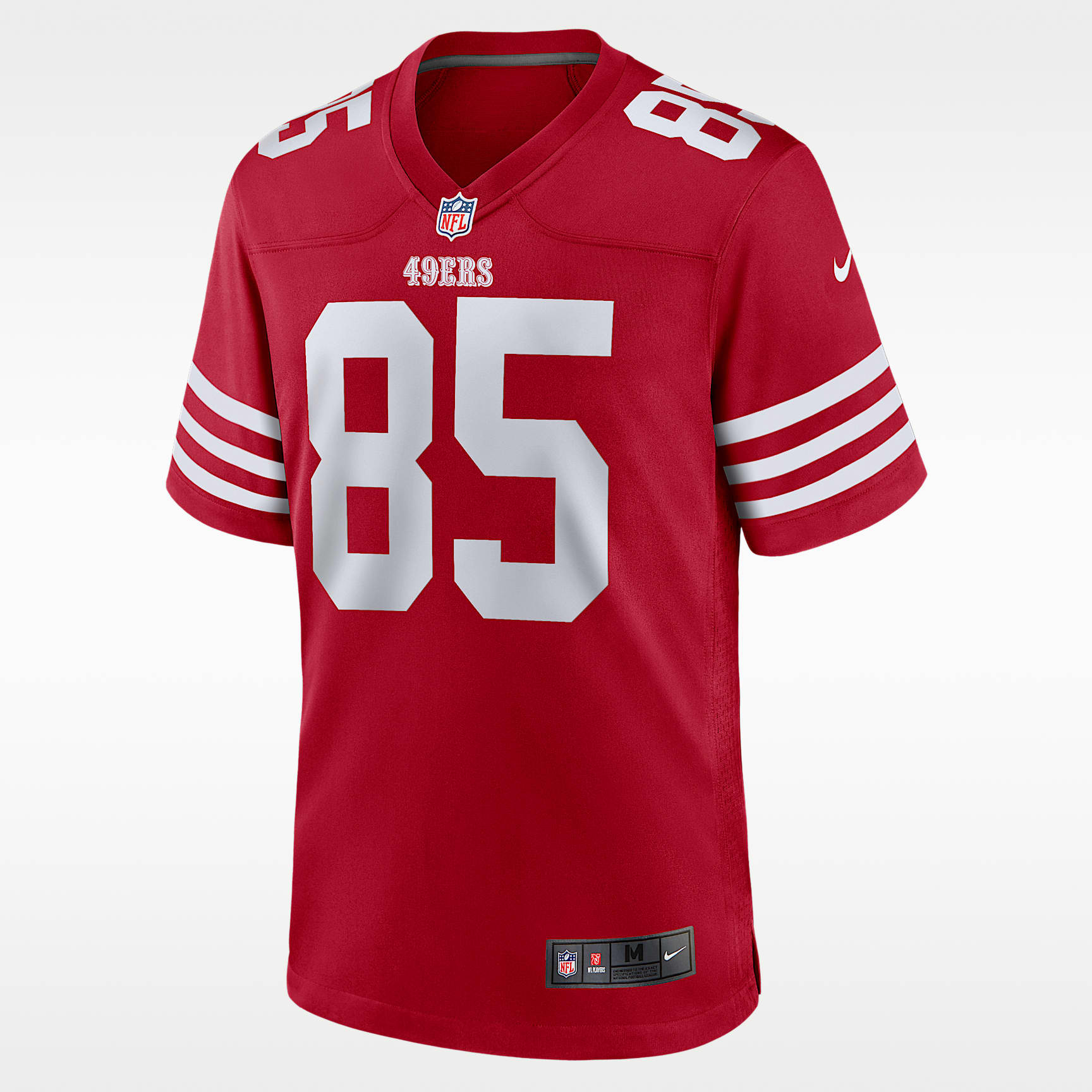 Jersey de fútbol americano Game para hombre NFL San Francisco 49ers (George Kittle)