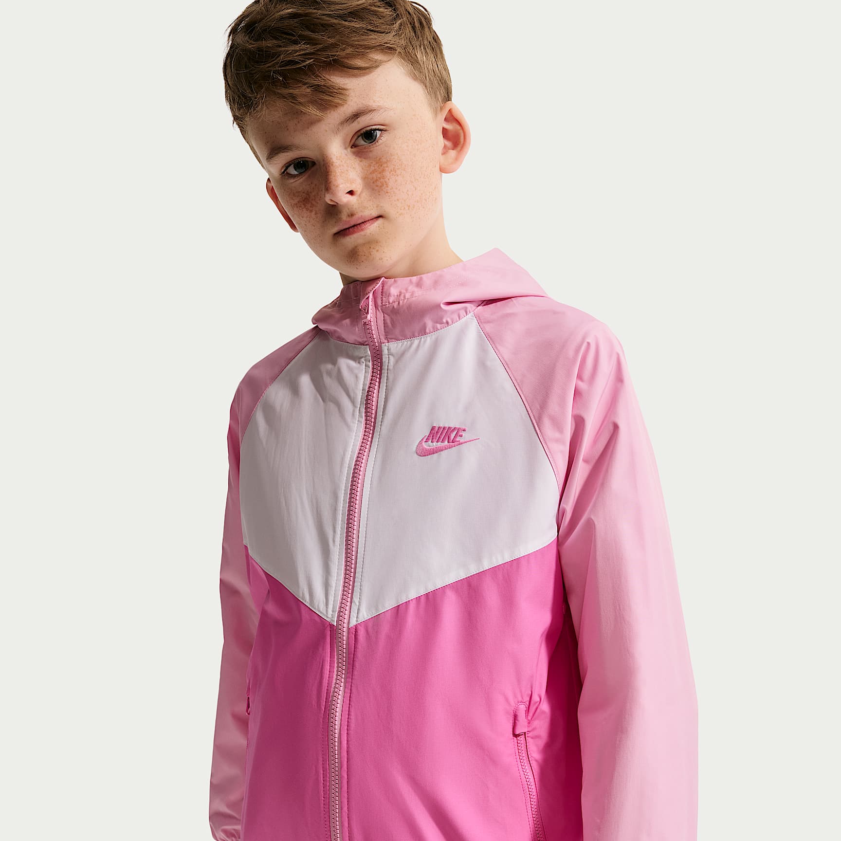 Nike Sportswear Windrunner Older Kids' Hooded Repel Jacket