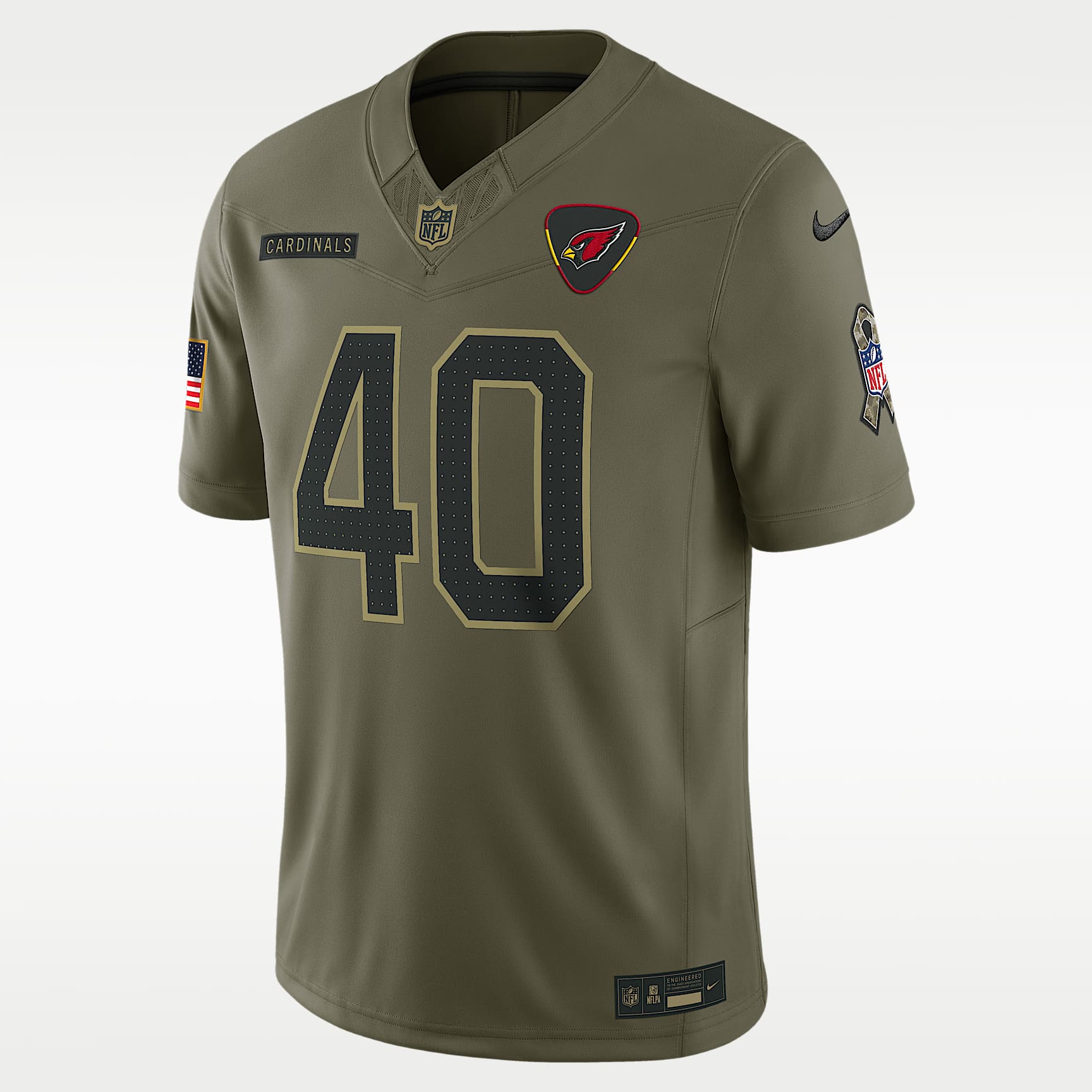 Pat Tillman Arizona Cardinals Salute to Service Retired Men's Nike Dri-FIT NFL Limited Jersey