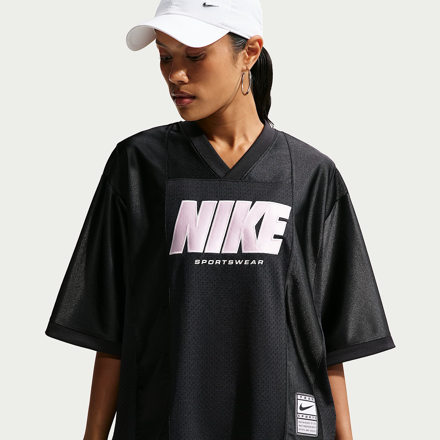 Nike Sportswear Women's Oversized Short-Sleeve Graphic Jersey