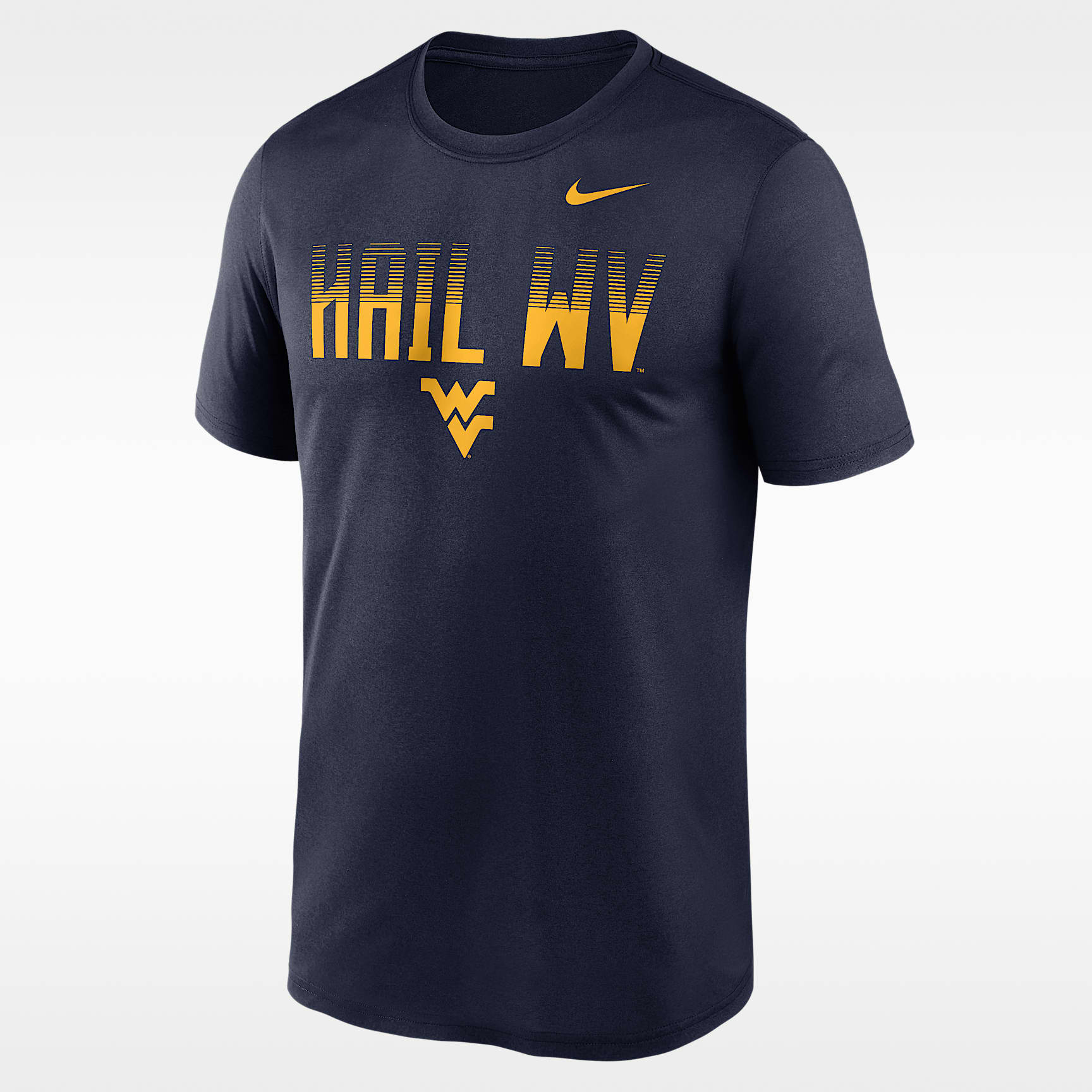 West Virginia Primetime Kinetic Mantra Legend Men's Nike Dri-FIT College T-Shirt