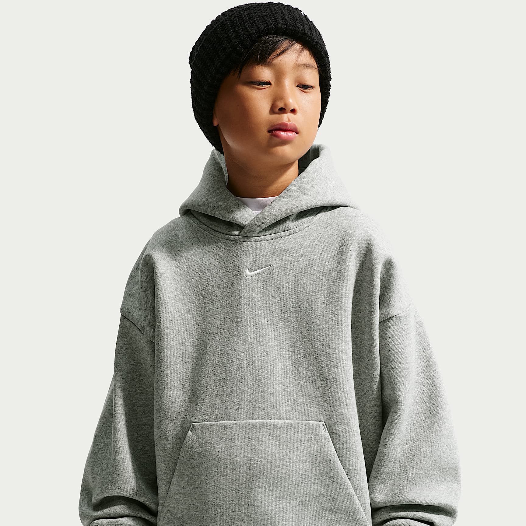 Nike Sportswear Solo Swoosh Fleece-Hoodie (ältere Kinder)
