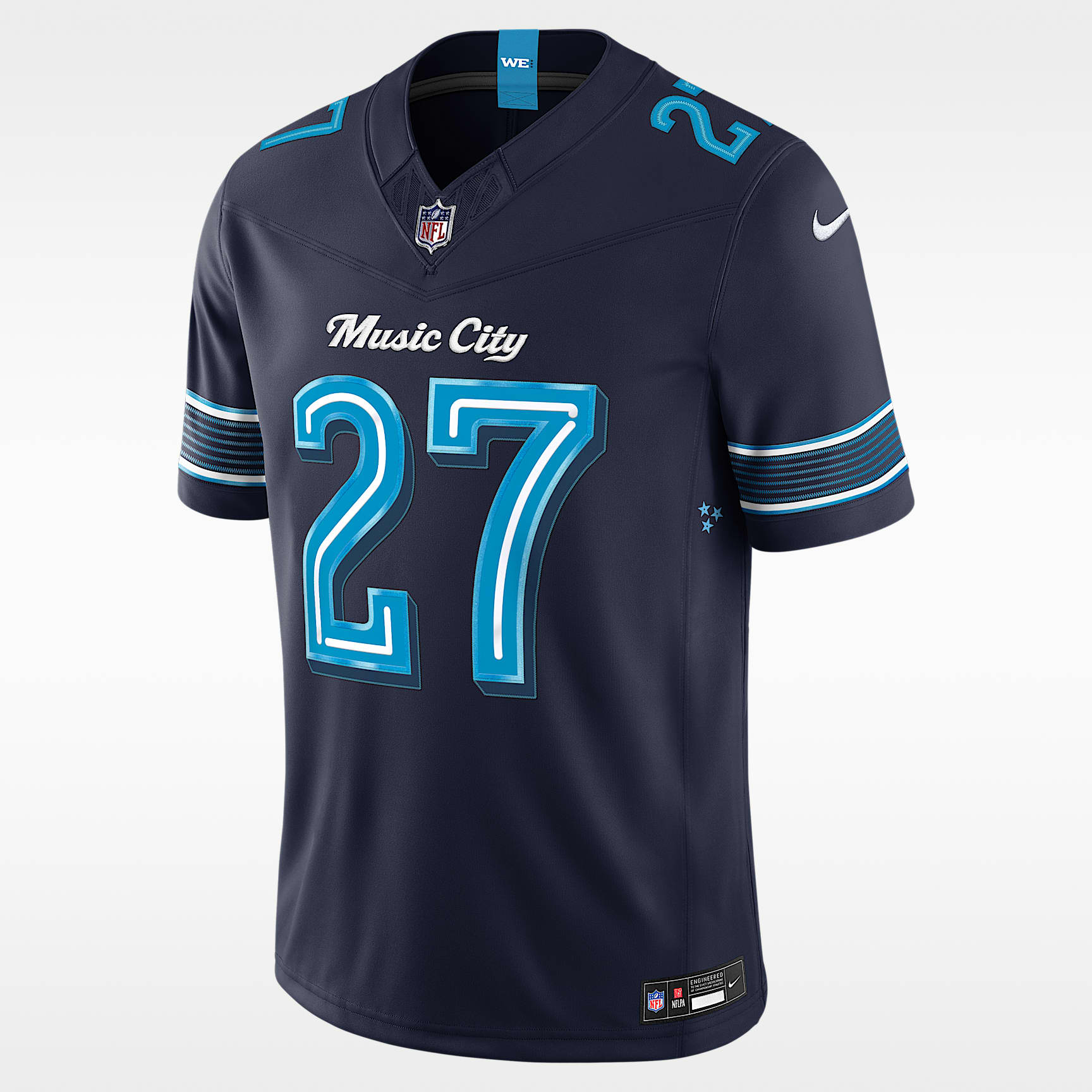 Eddie George Tennessee Titans Rivalries Collection Men's Nike Dri-FIT NFL Limited Jersey