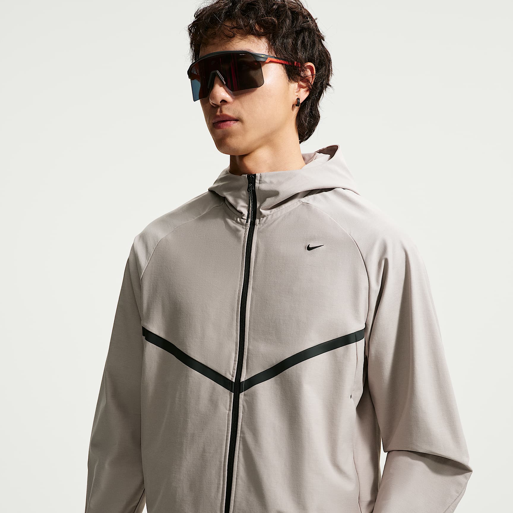 Nike Tech Men's Shori-Knit Full-Zip Windrunner Jacket