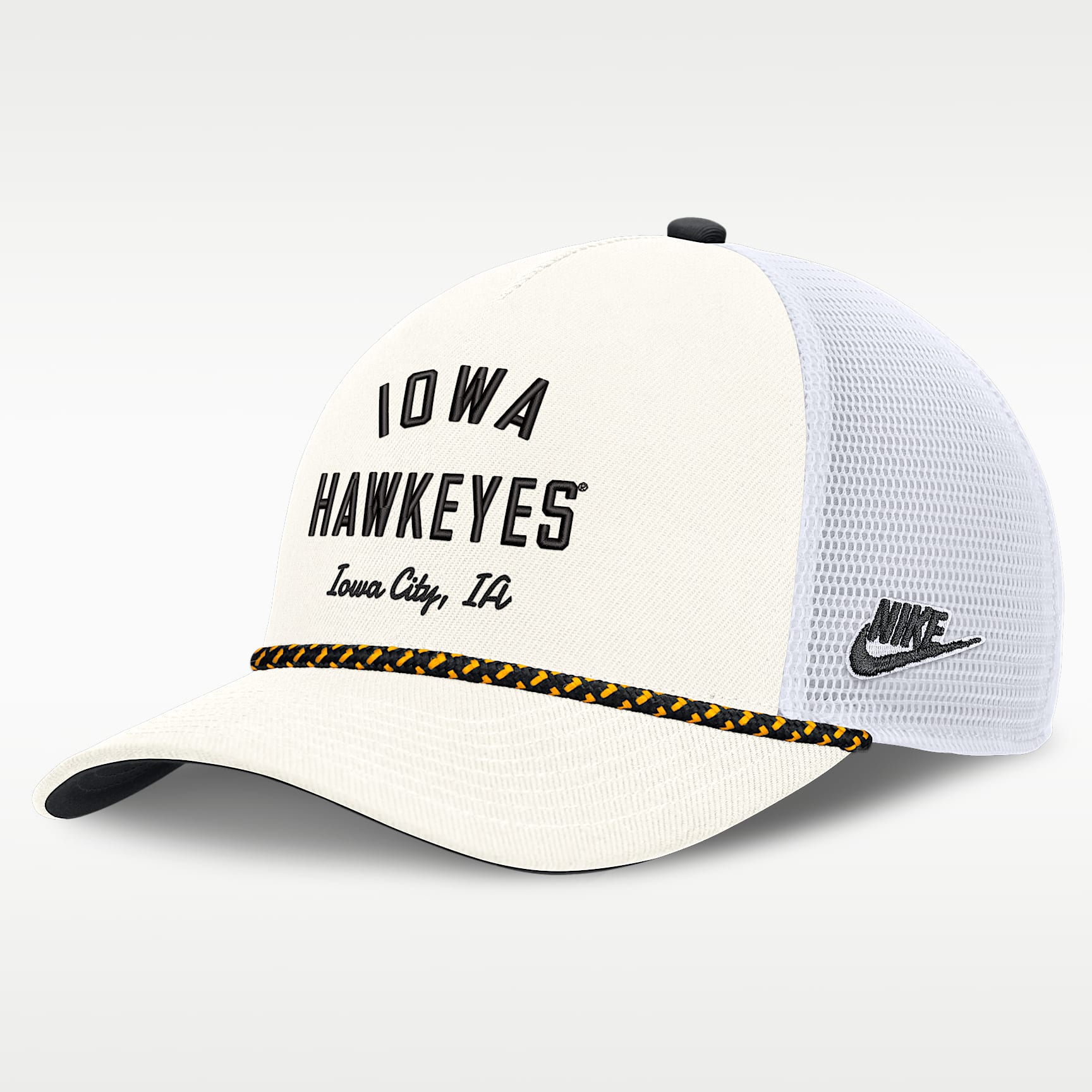 Iowa Denim Men's Nike College Trucker Adjustable Hat