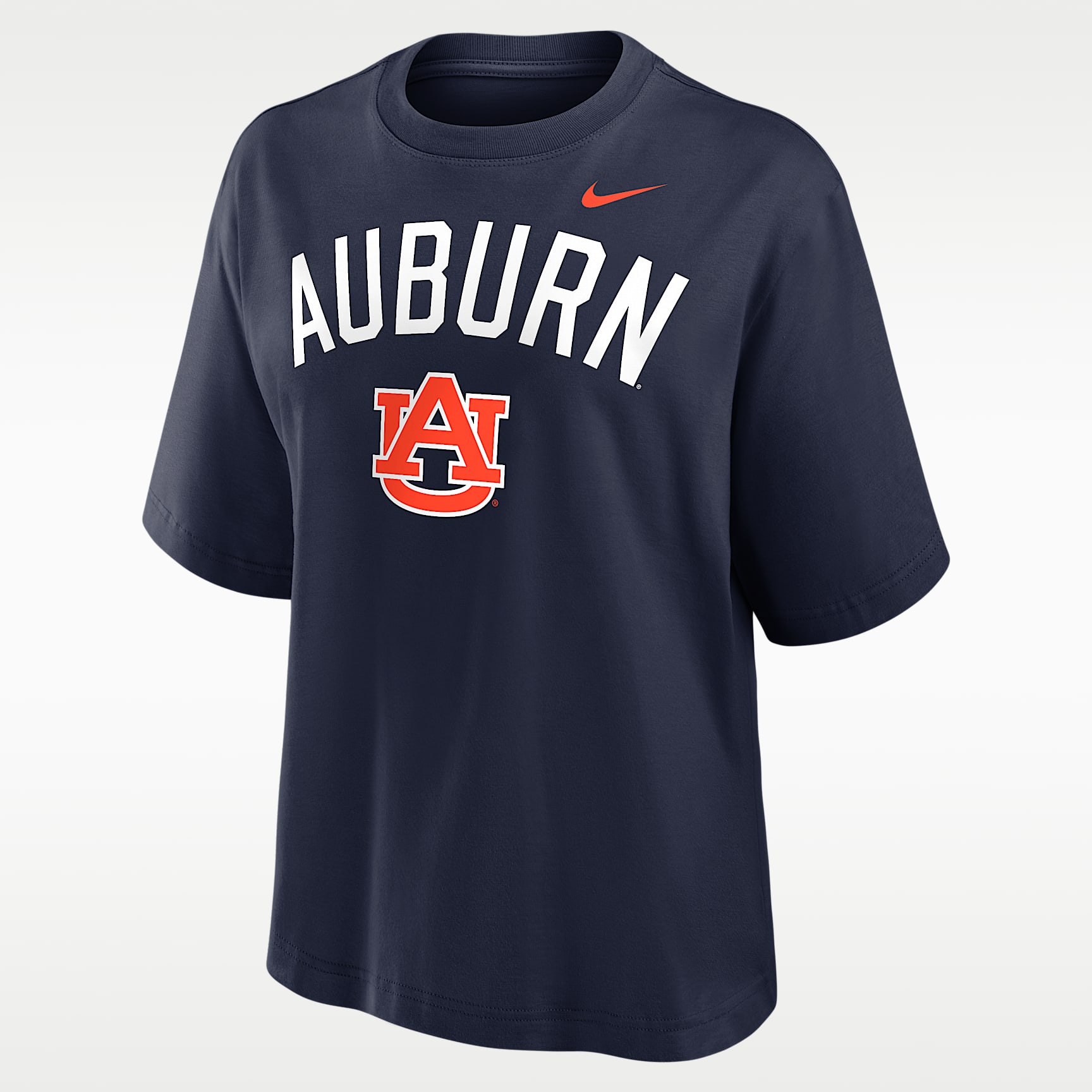 Auburn Arch Over Logo Boxy Women's Nike College T-Shirt