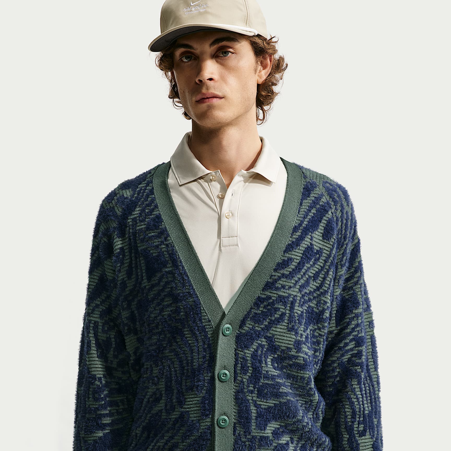 Cardigan de golf ample Nike Fairway Fresh pour homme