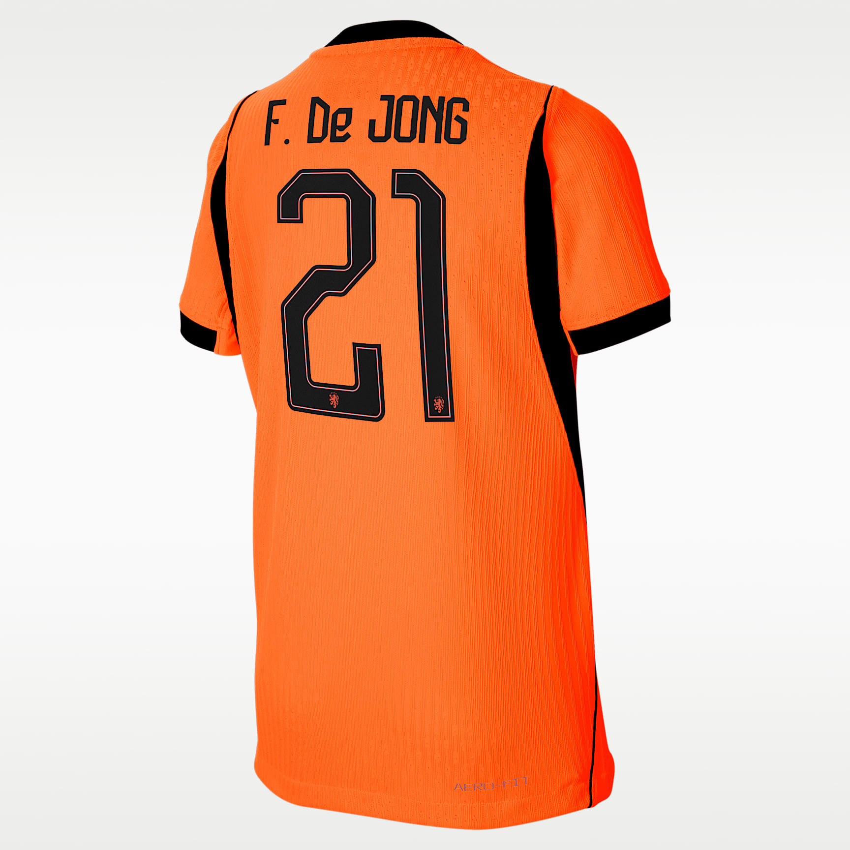 Frenkie de Jong Netherlands National Team 2026 Match Home Big Kids' Nike Dri-FIT ADV Soccer Jersey