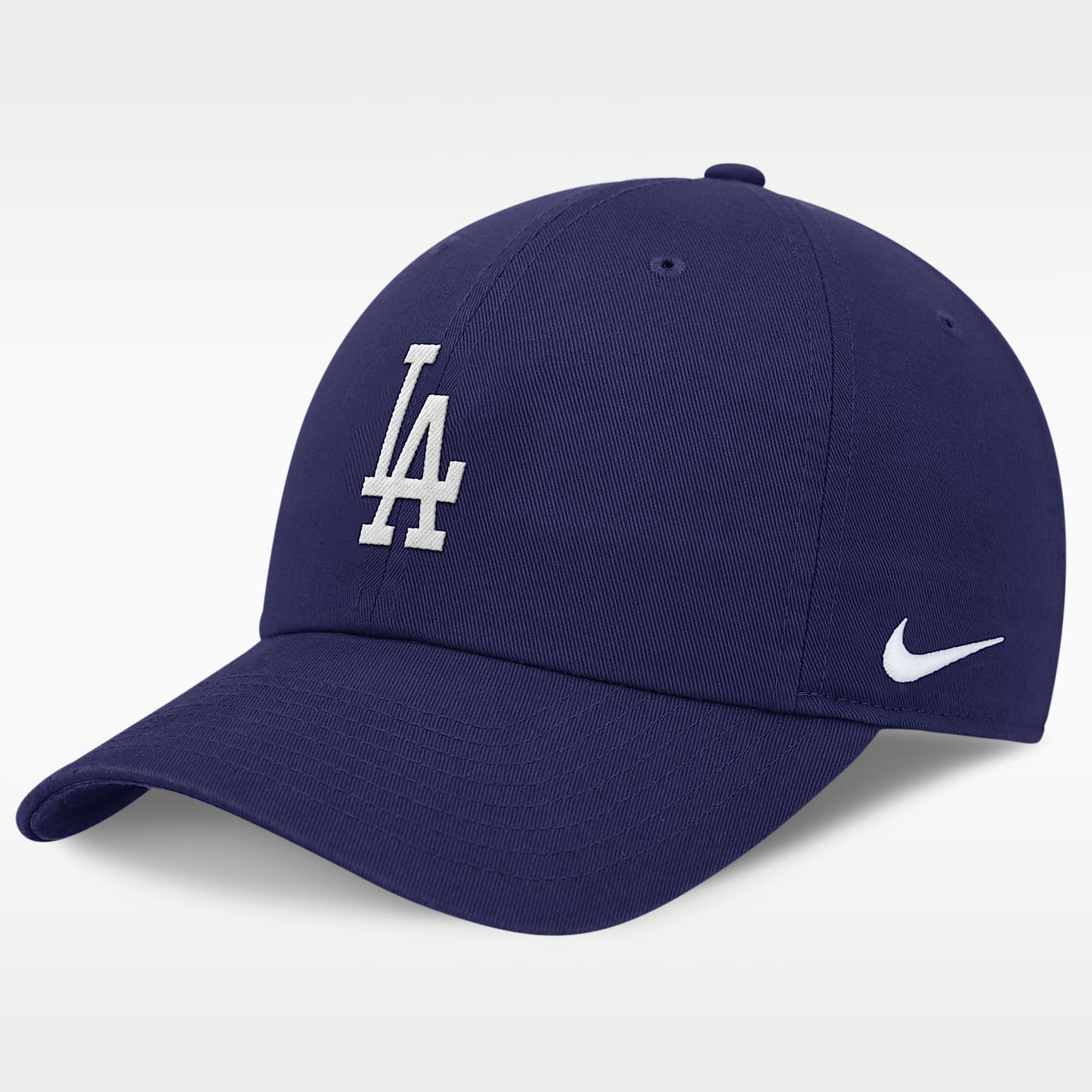 Gorra ajustable Nike de la MLB para hombre Los Angeles Dodgers Evergreen Club