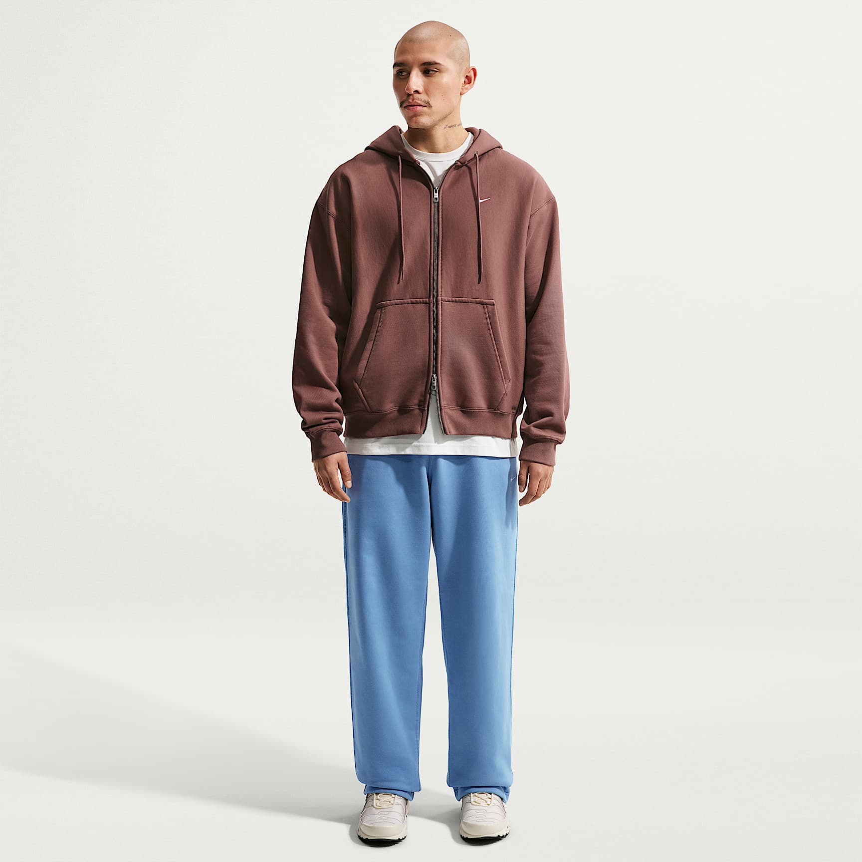 Nike Solo Swoosh Men's Fleece Open-Hem Trousers