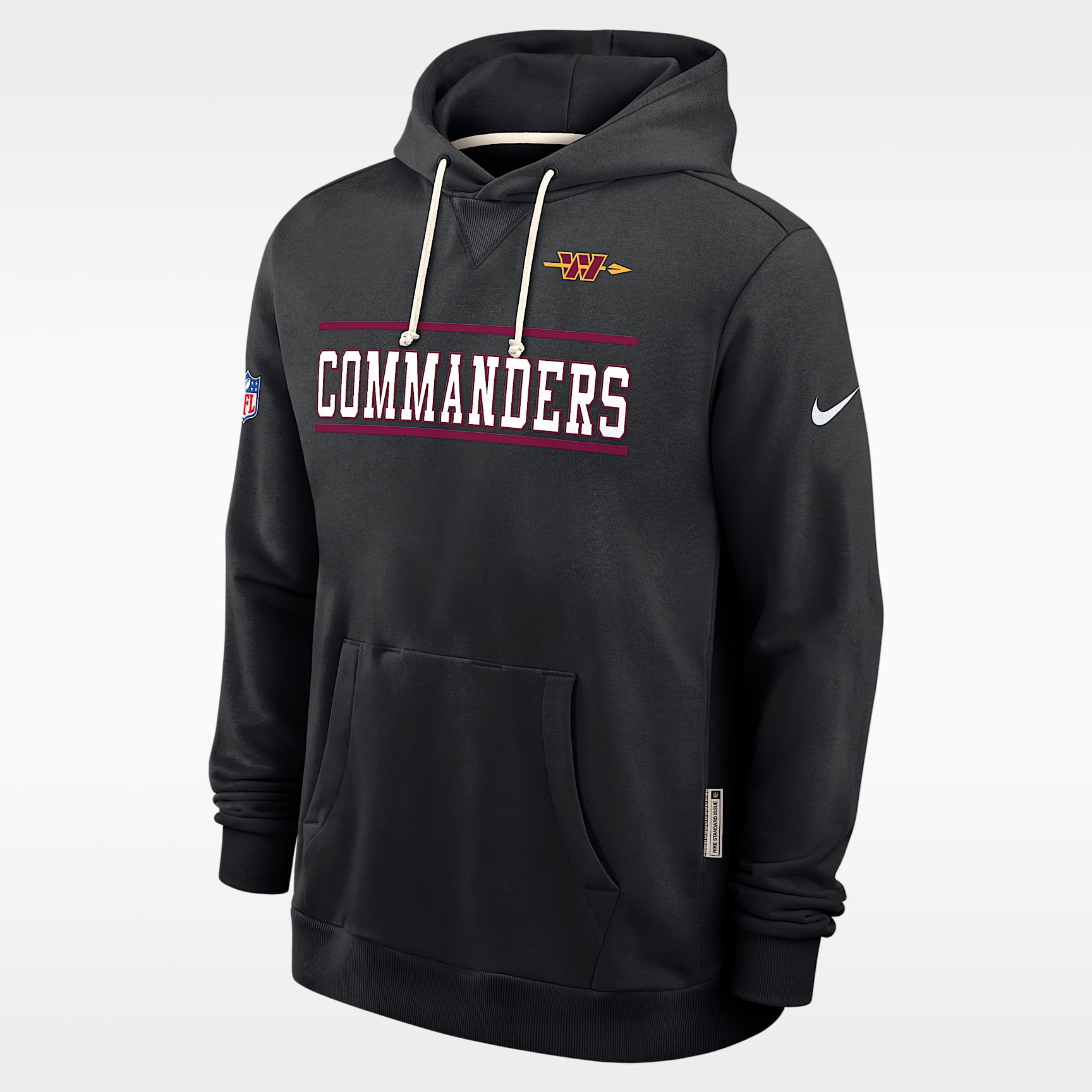 Sudadera con gorro sin cierre Nike Dri-FIT de la NFL para hombre Washington Commanders Alt Standard Issue