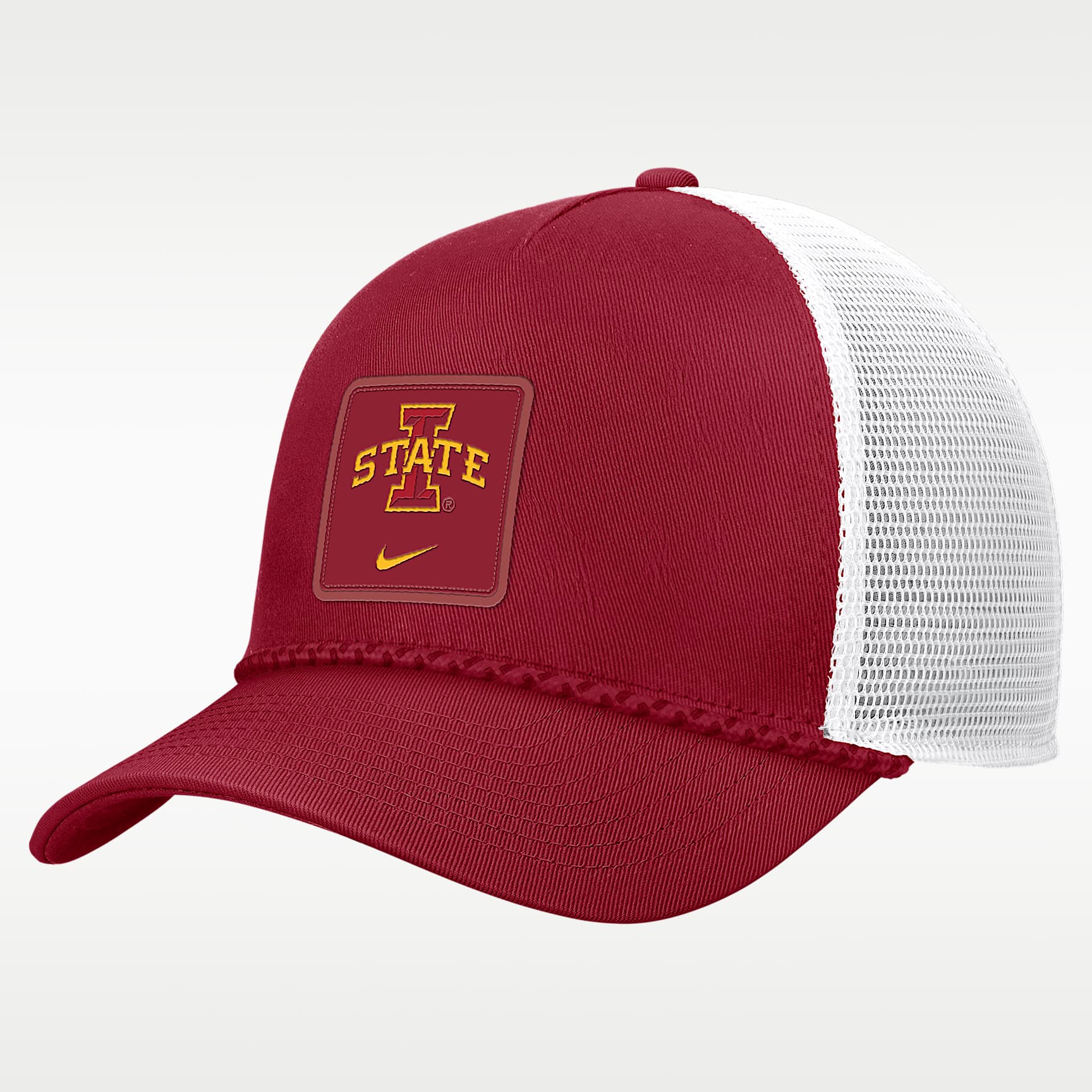 Iowa State Sideline Rope Men's Nike College Trucker Adjustable Hat