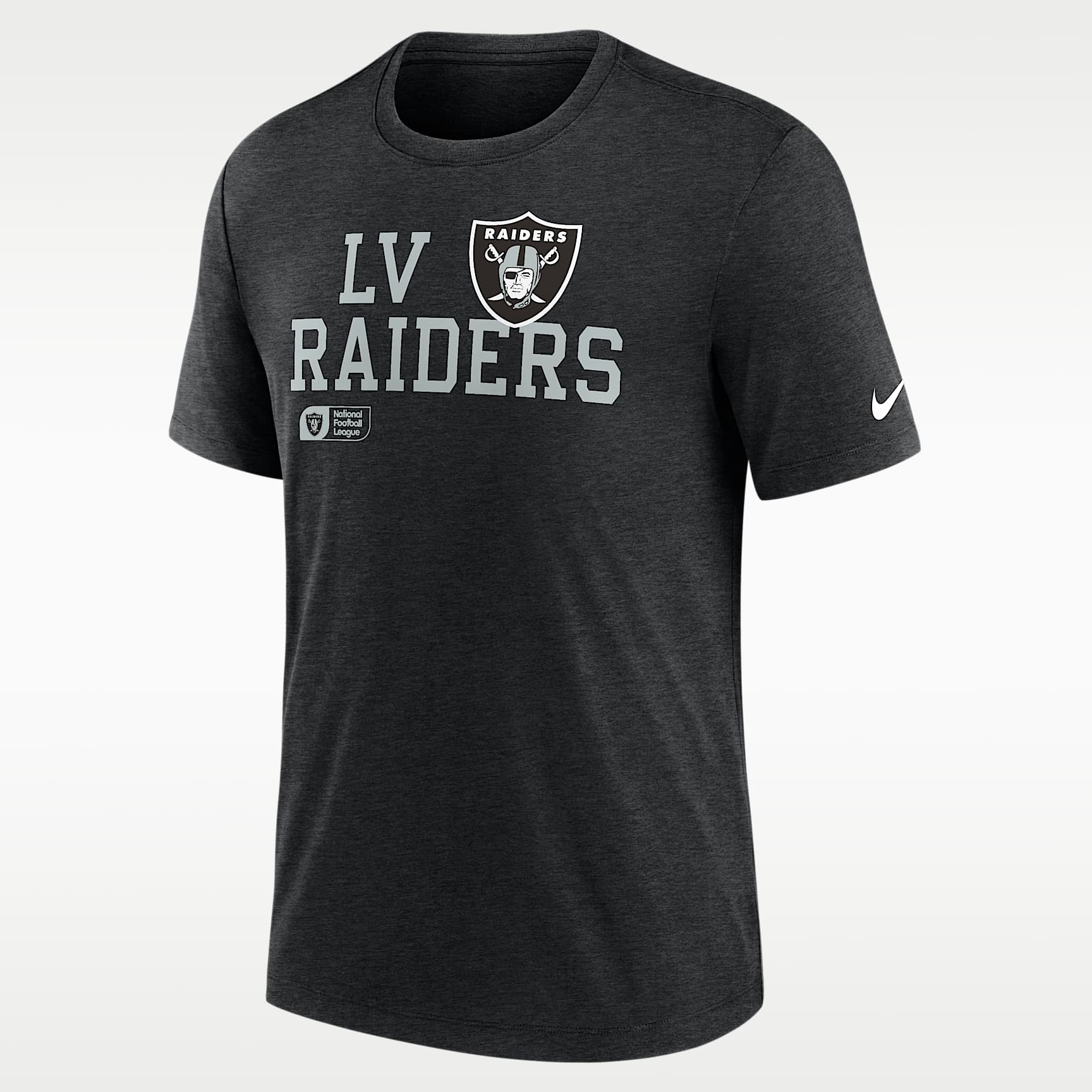 Las Vegas Raiders Overlap Lockup Men's Nike NFL T-Shirt