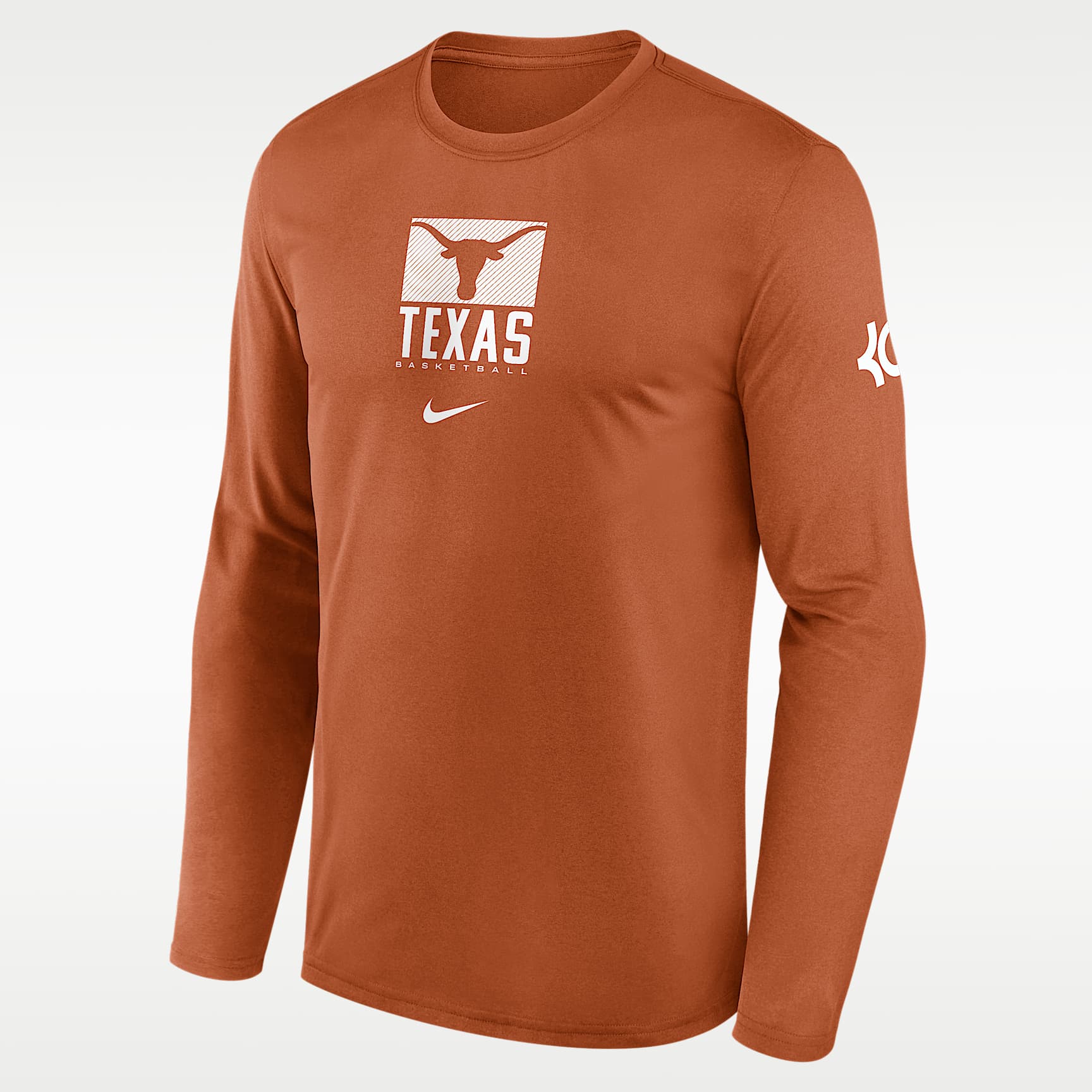 Texas Courtside Men's Nike Dri-FIT College Long-Sleeve T-Shirt