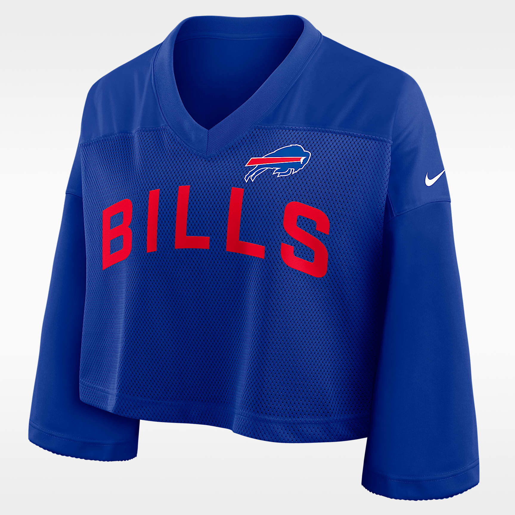 Buffalo Bills Wide Receiver Jersey Fashion Women's Nike Dri-FIT NFL Cropped Top