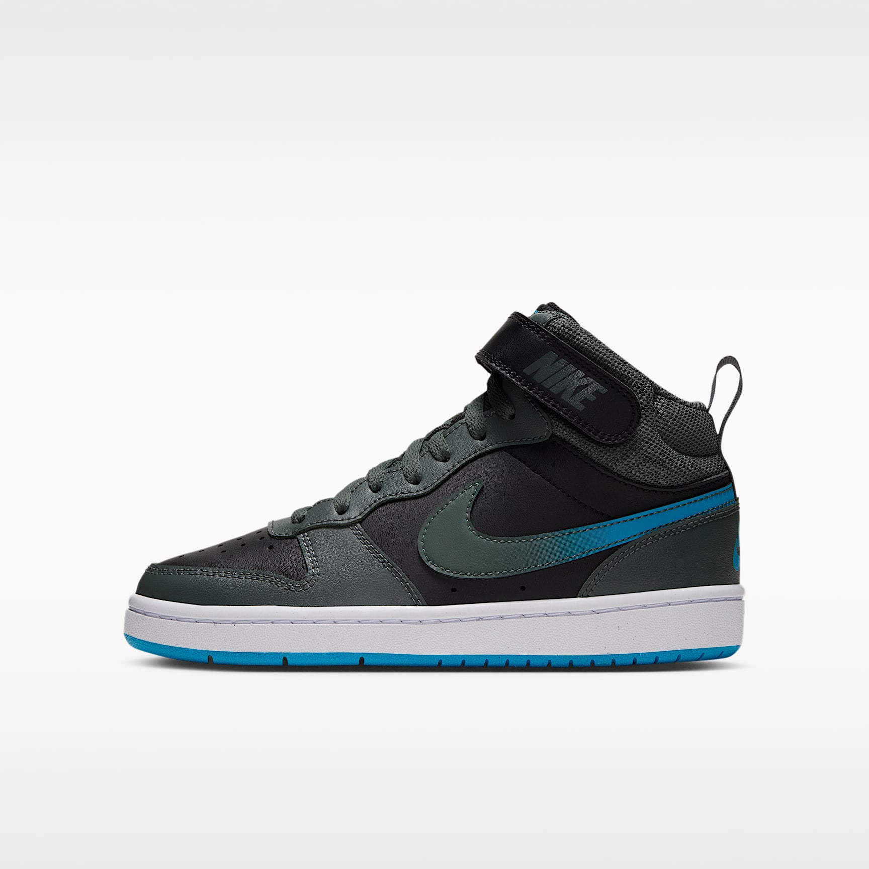 Nike Court Borough Mid 2 Big Kids' Shoes