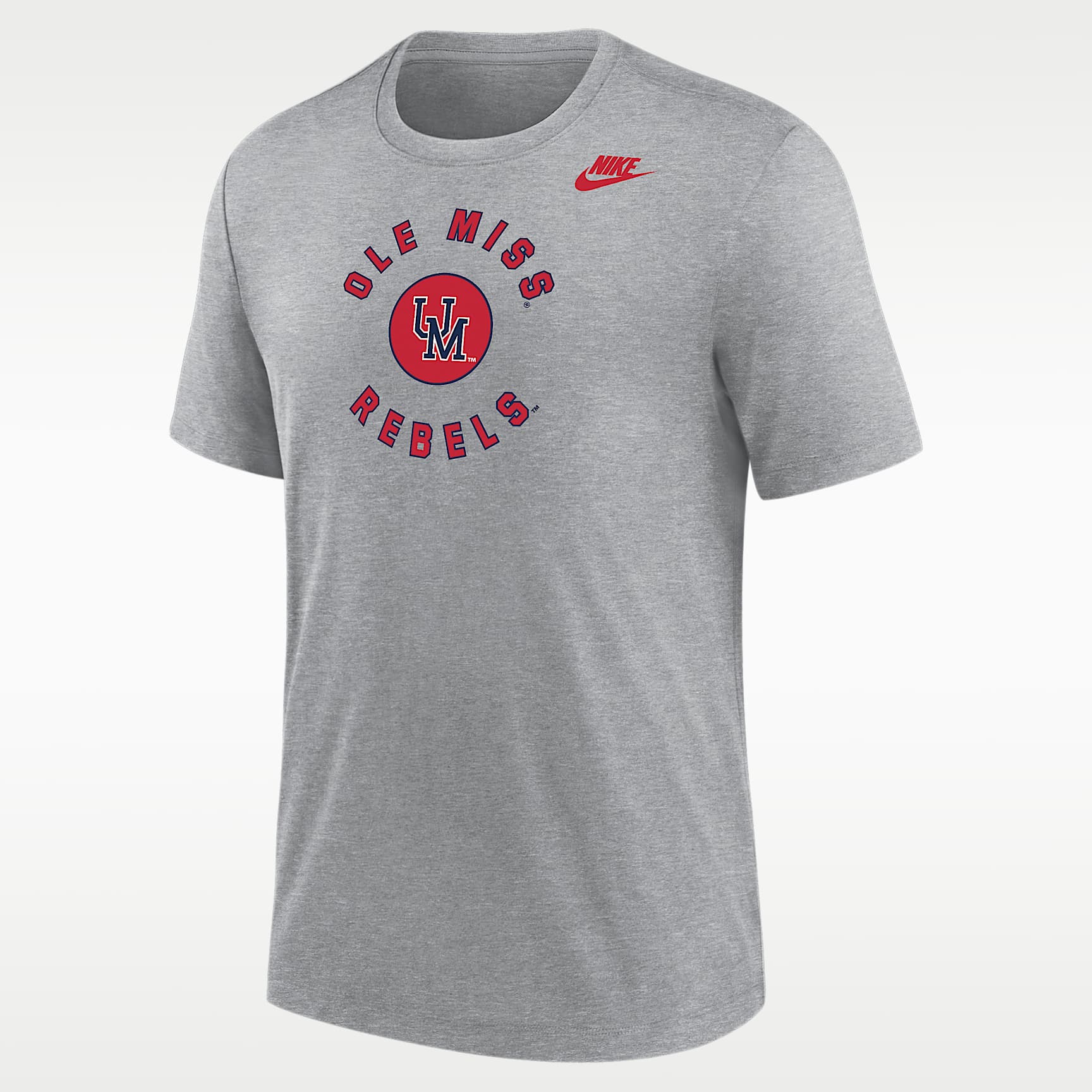 Ole Miss Rebels Men's Nike Football Tri-Blend T-Shirt