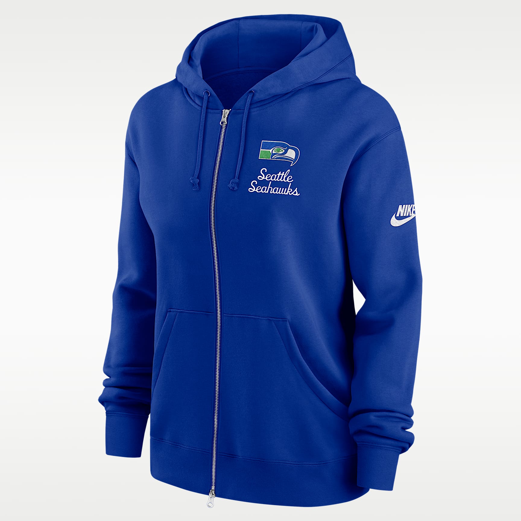 Seattle Seahawks Phoenix Rewind Women's Nike NFL Full-Zip Hoodie
