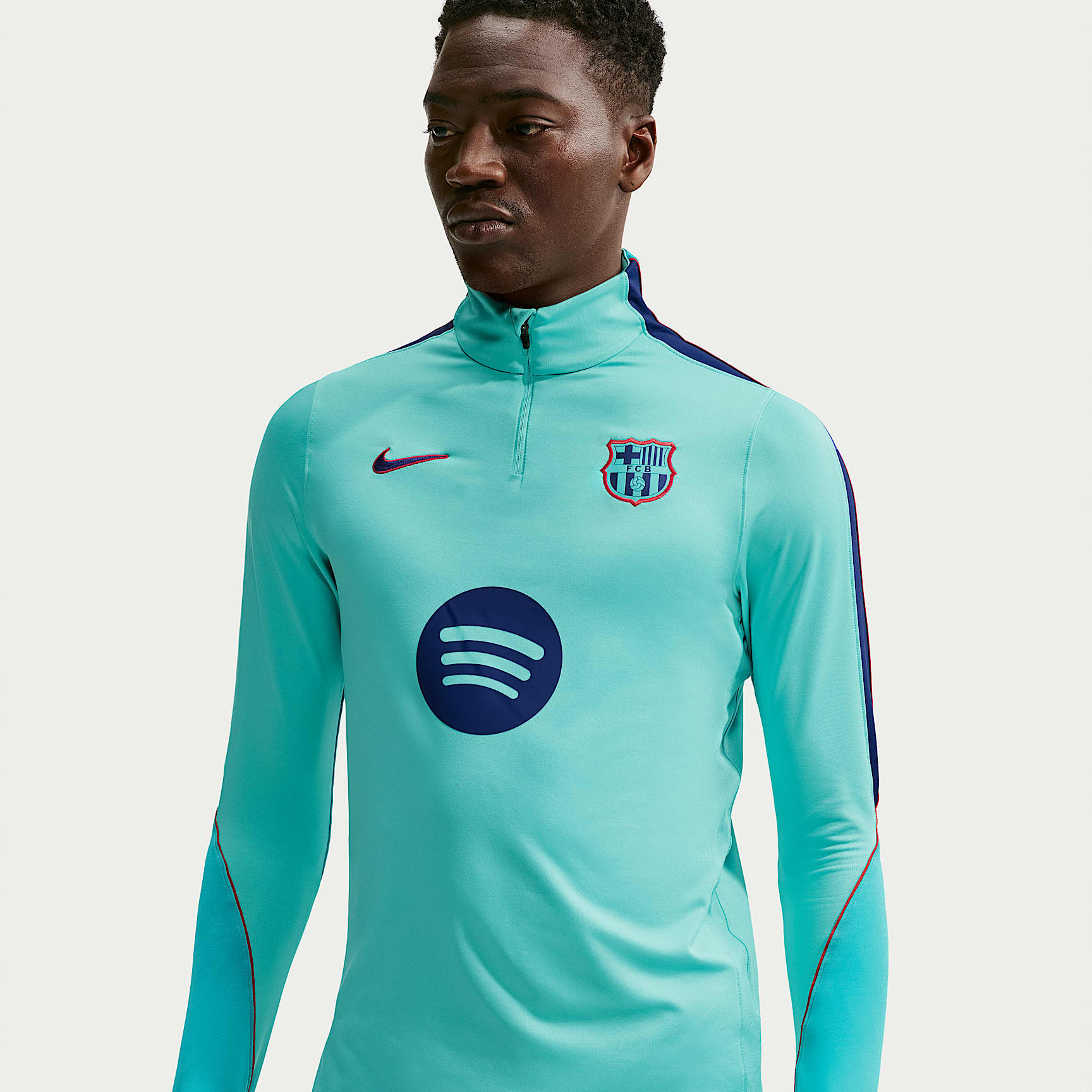 F.C. Barcelona Strike Third Men's Nike Dri-FIT Football Knit Drill Top