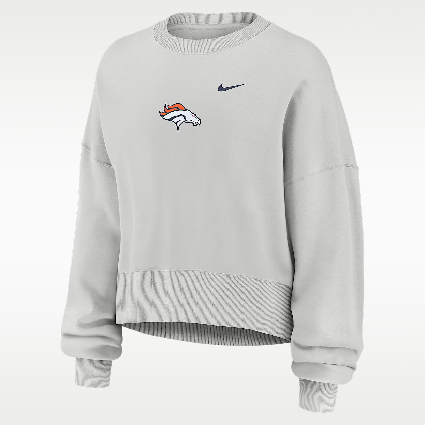 Denver Broncos Primetime Phoenix Women's Nike NFL Oversized Pullover Crew
