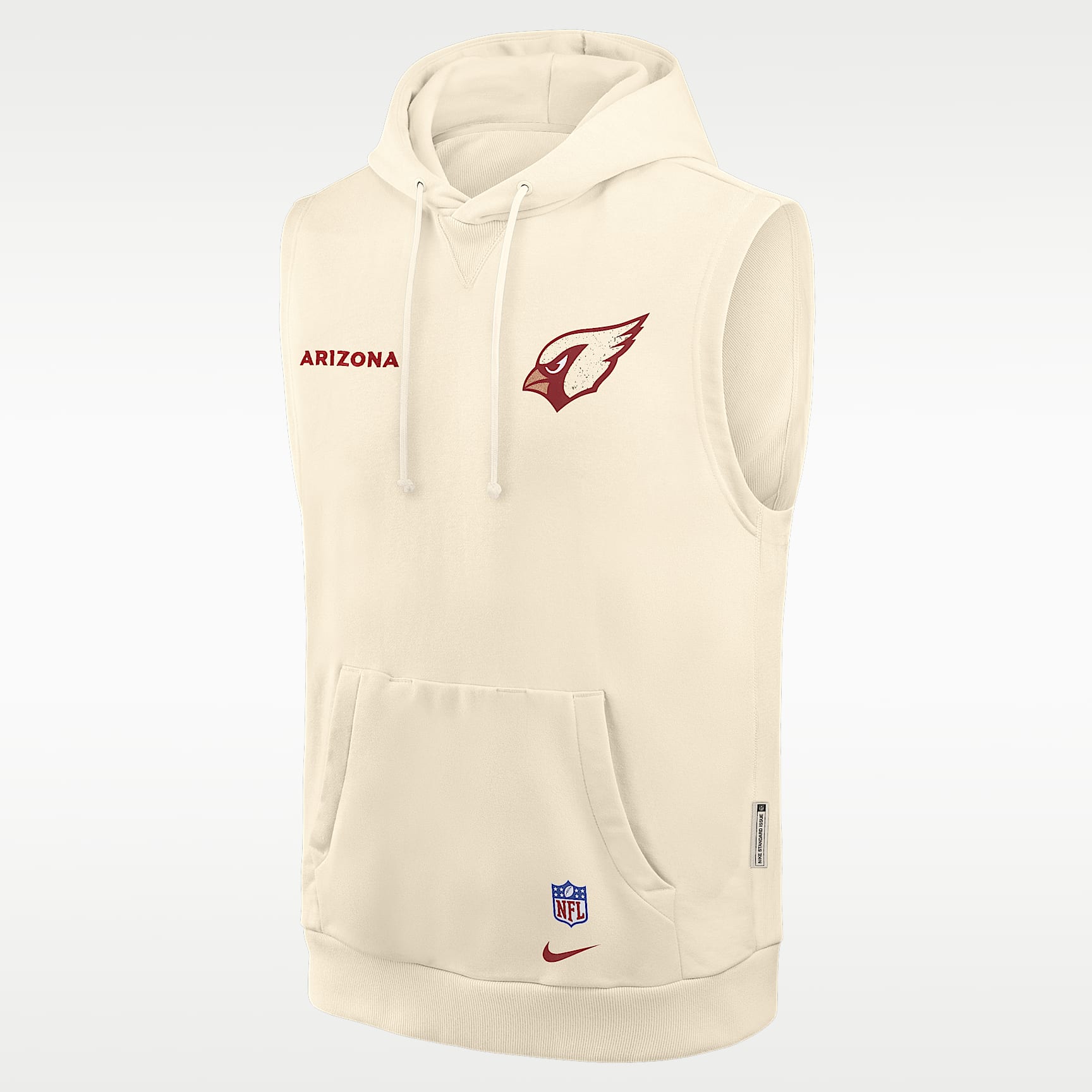 Arizona Cardinals Rivalries Collection Sideline Men's Nike Dri-FIT NFL Sleeveless Pullover Hoodie
