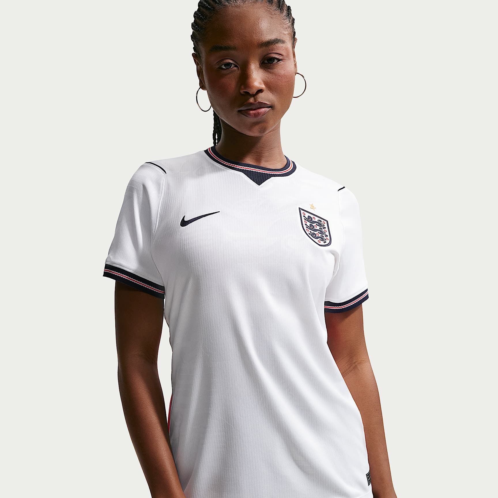 England 2026 Stadium Nike Dri-FIT replika fotballdrakt til dame (hjemmedrakt)