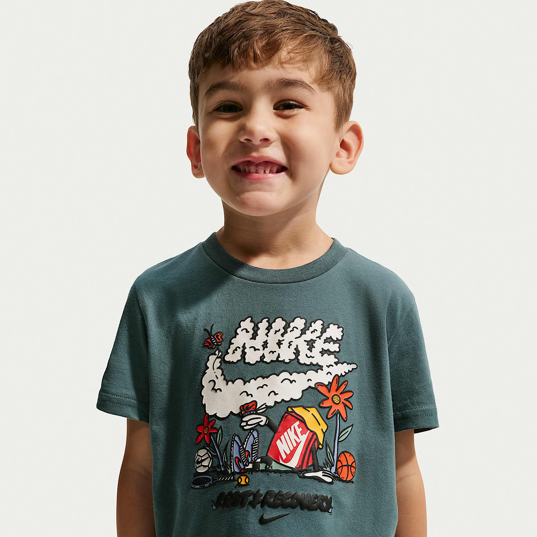 Playera "Rest And Recovery" infantil Nike