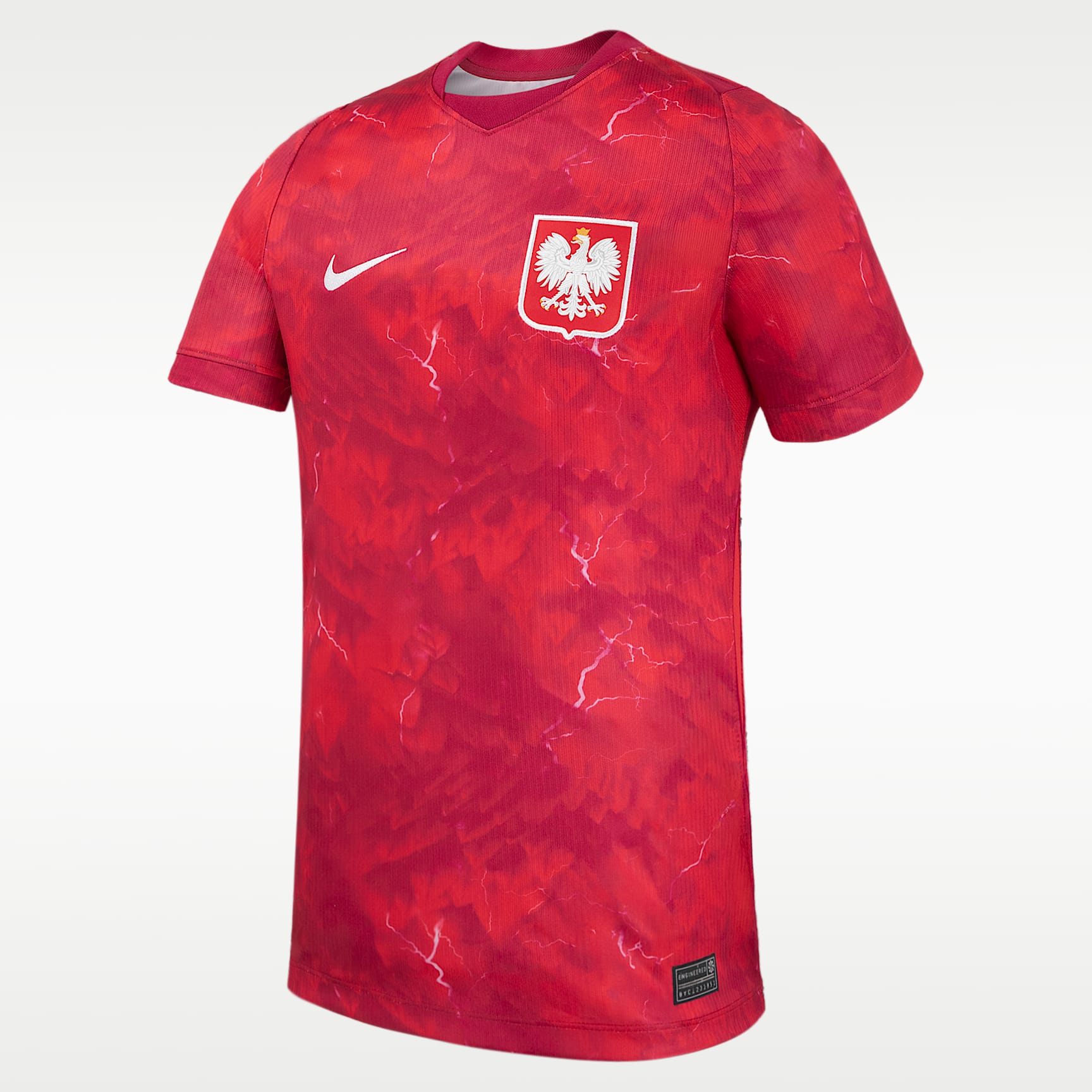 Jersey de futbol Nike Replica de la selección de Polonia 2026 para niños talla grande