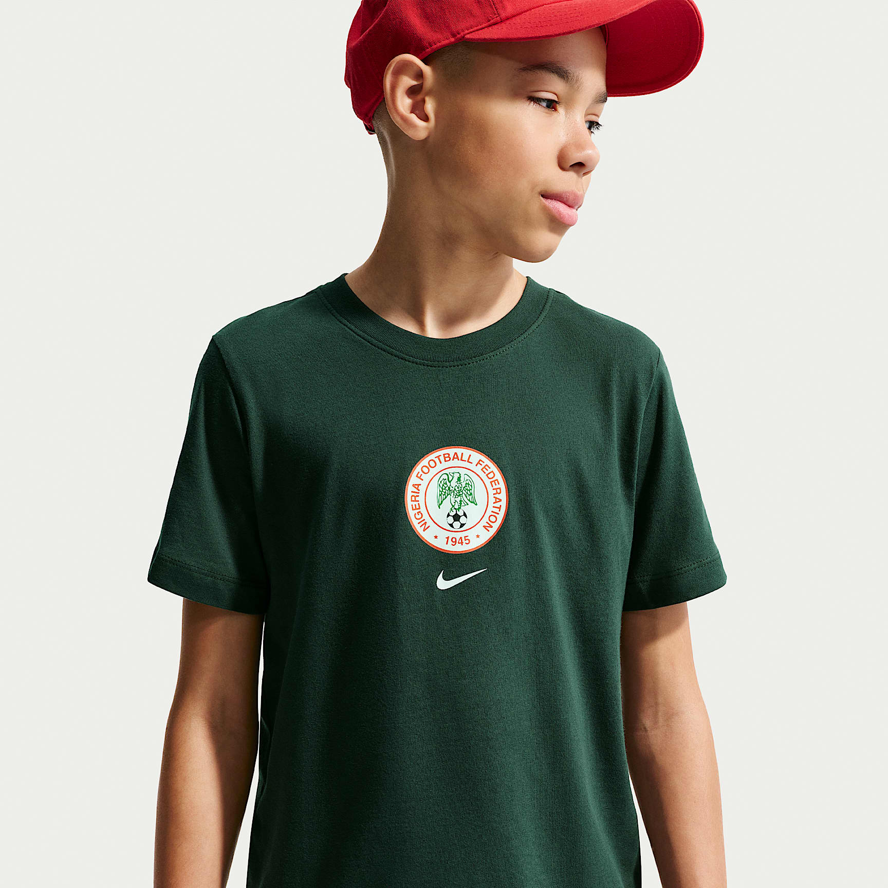 Nigeria Big Kids' Nike Soccer T-Shirt