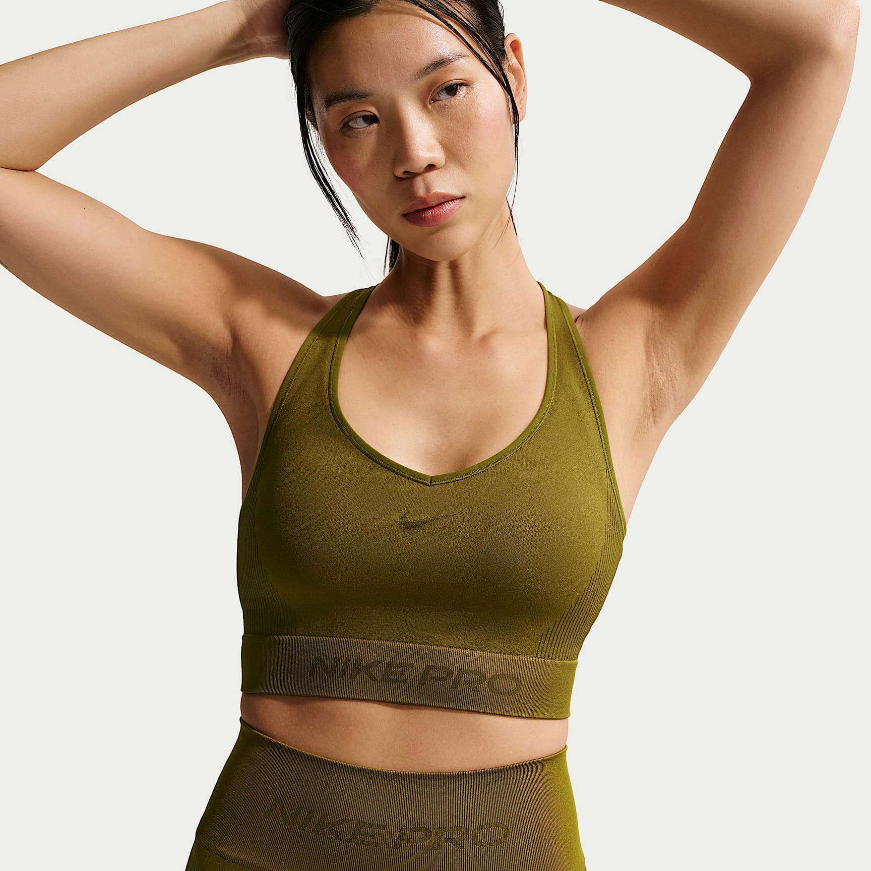 Nike Pro Seamless Women's Dri-FIT Cropped Tank Top