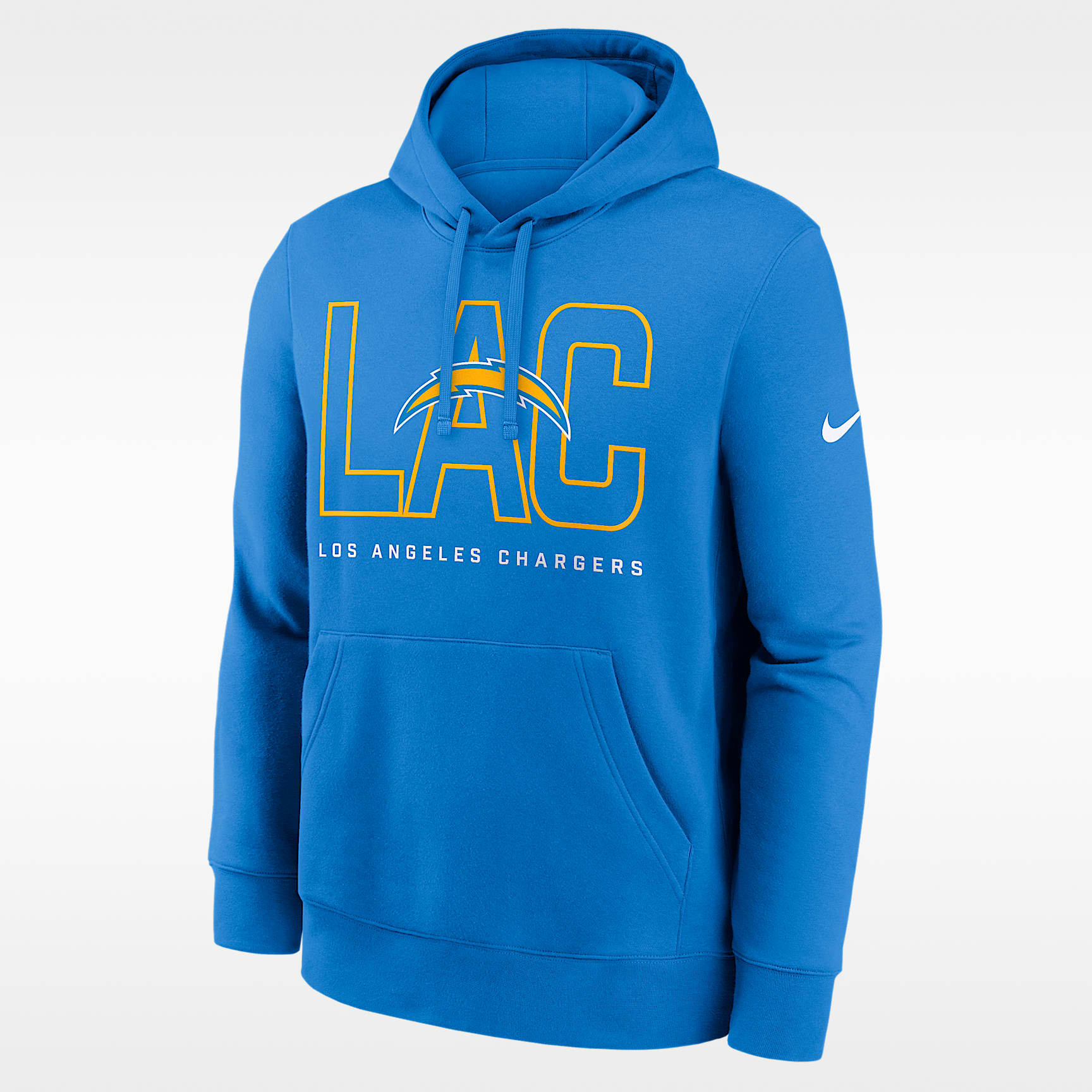 Los Angeles Chargers Busted Play Club Men's Nike NFL Pullover Hoodie