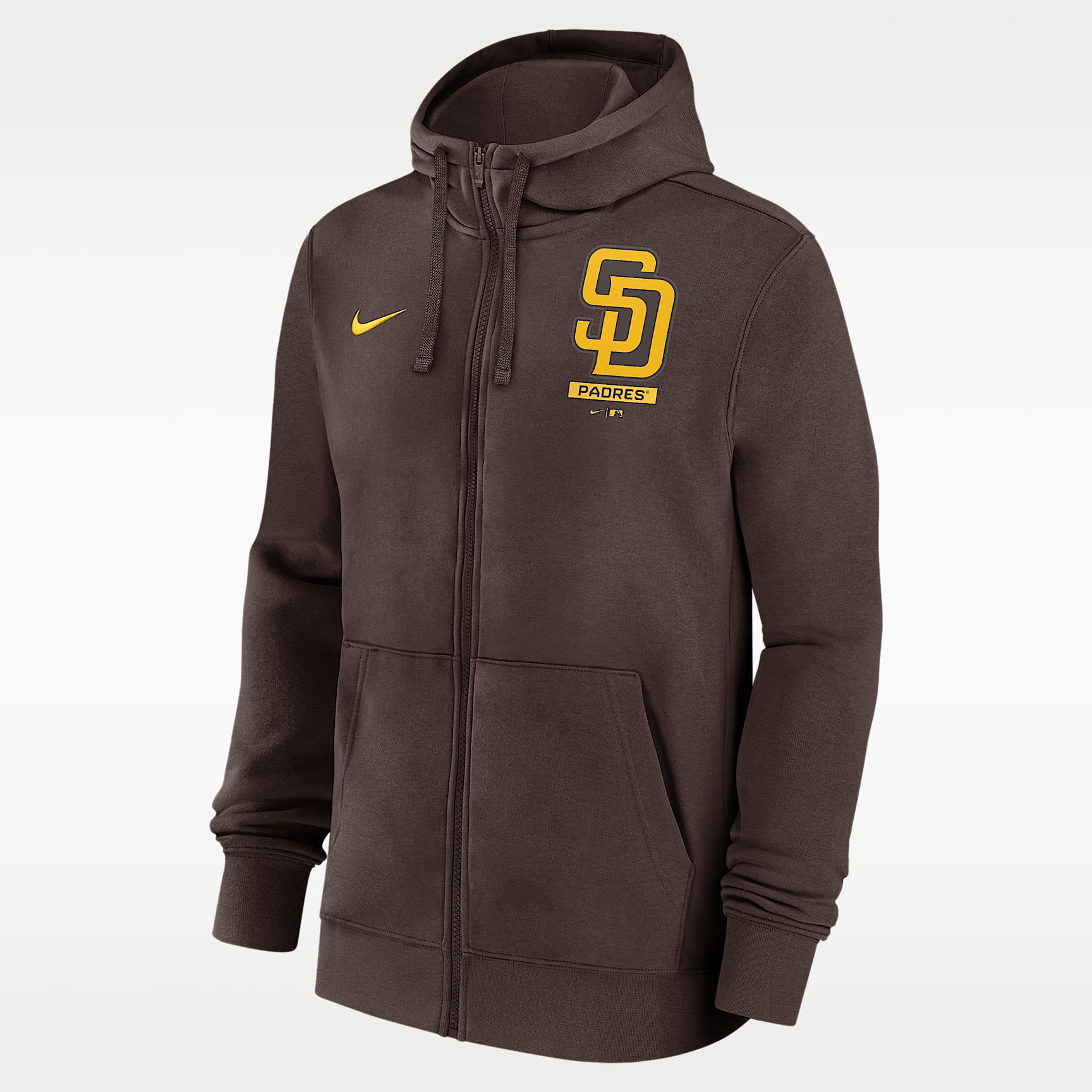 San Diego Padres Lockup Men's Nike MLB Full-Zip Hoodie