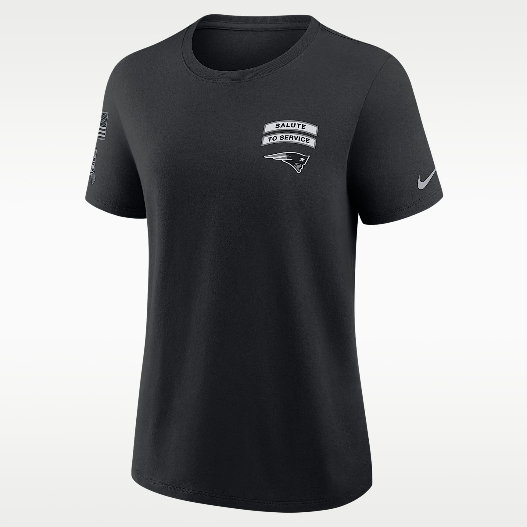 New England Patriots Salute to Service Women's Nike NFL T-Shirt