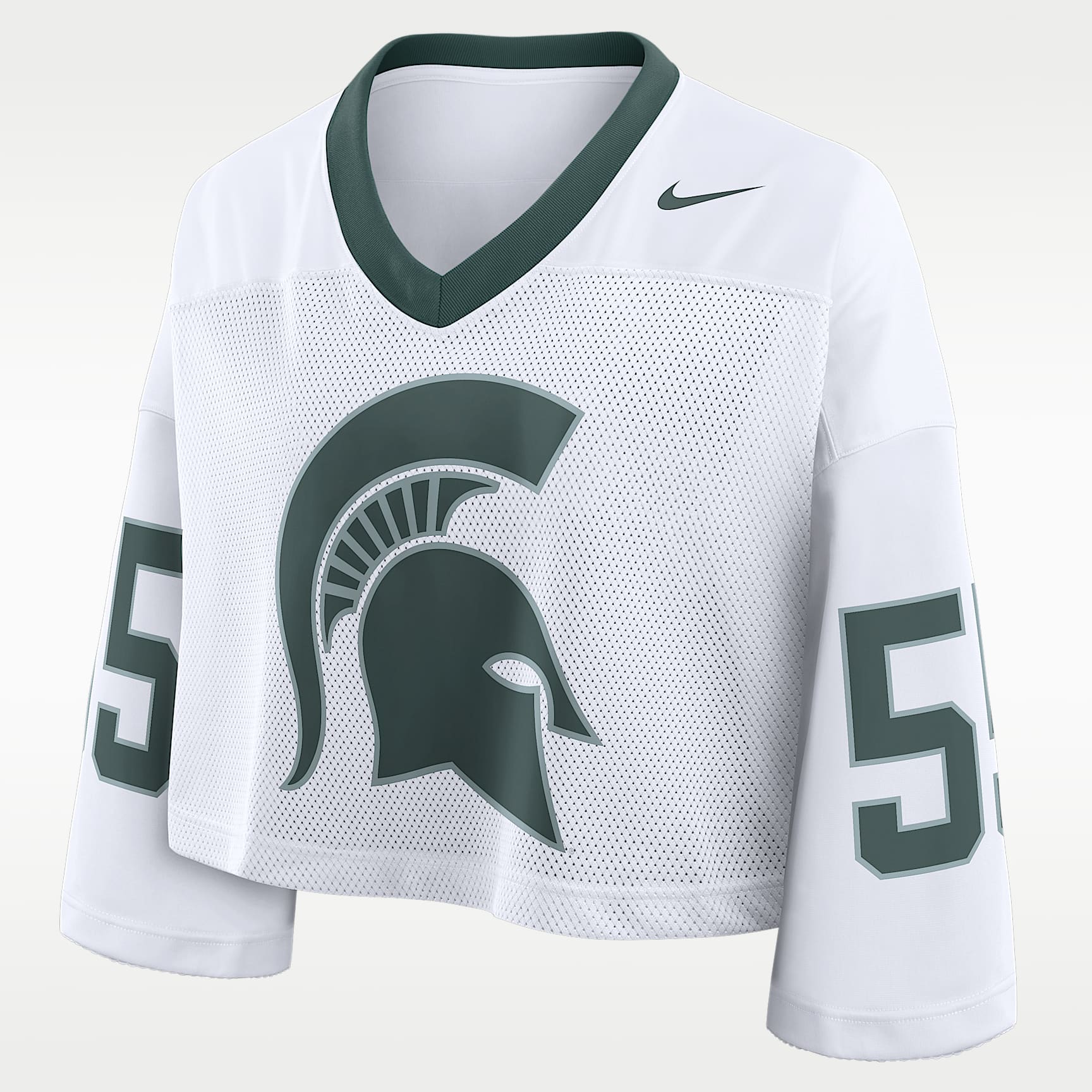 Michigan State Logo Women's Nike Dri-FIT College Cropped Jersey