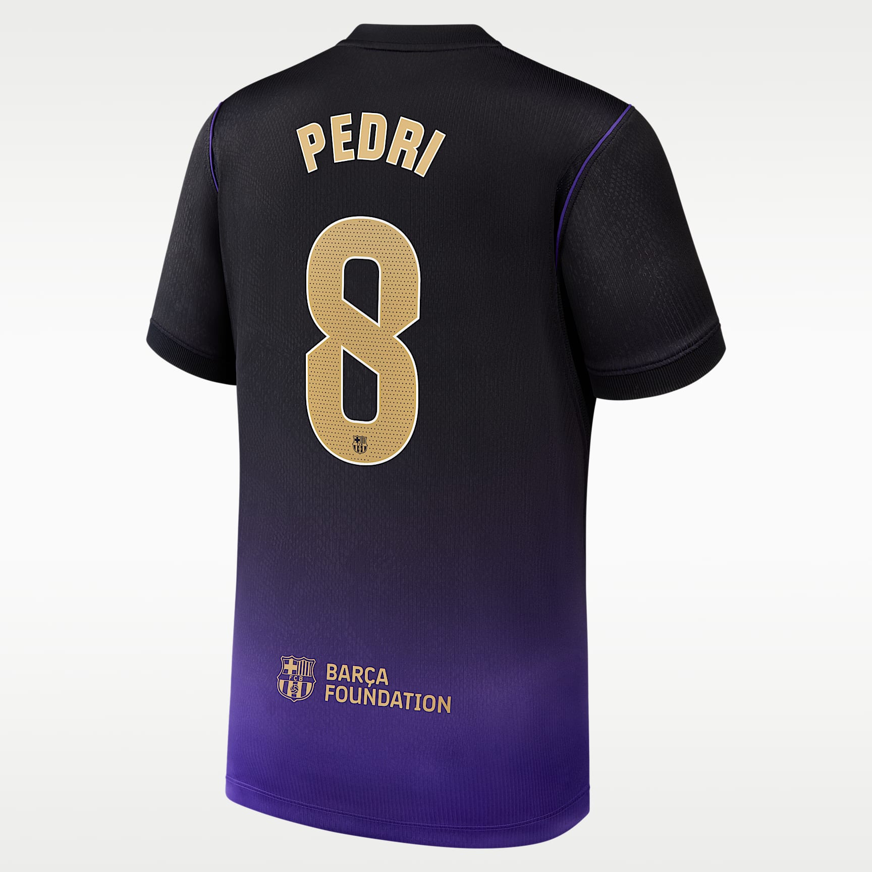 Pedri Barcelona 2026/27 Stadium Away Kobe Big Kids' Nike Dri-FIT Soccer Jersey