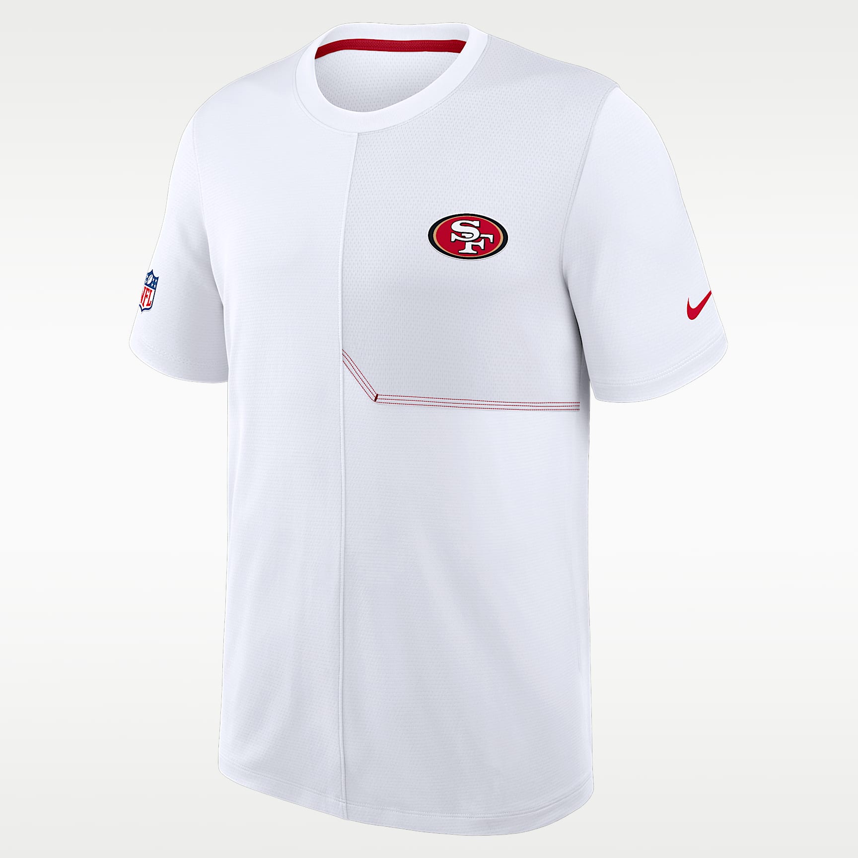 San Francisco 49ers Sideline Coach Men's Nike Dri-FIT NFL Top