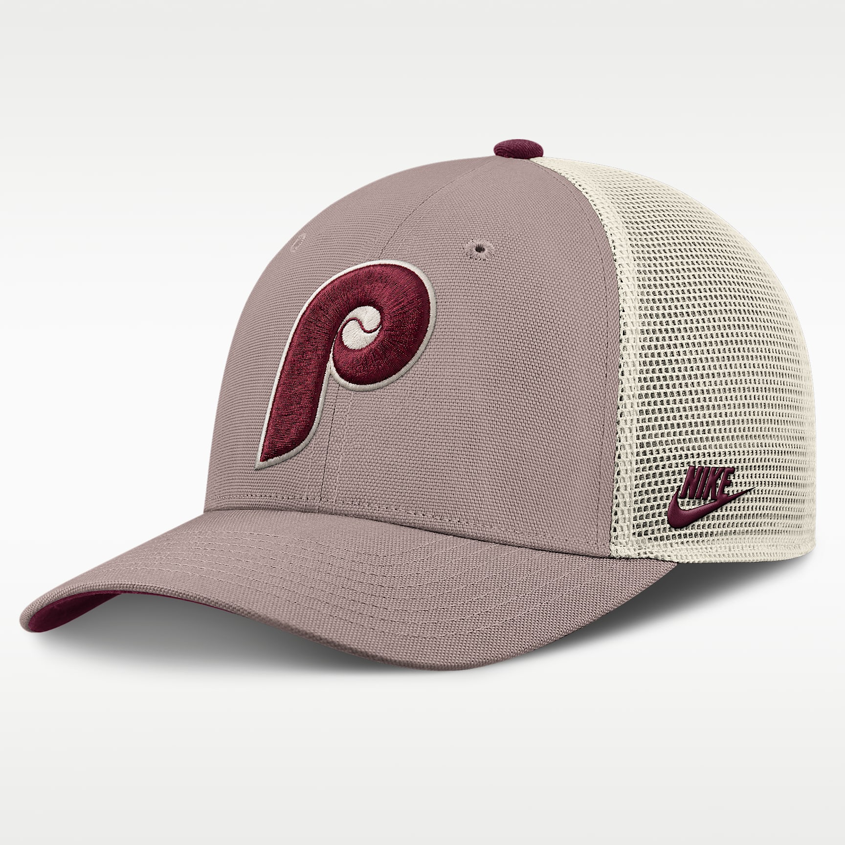 Philadelphia Phillies Cooperstown Rise Men's Nike MLB Adjustable Trucker Hat