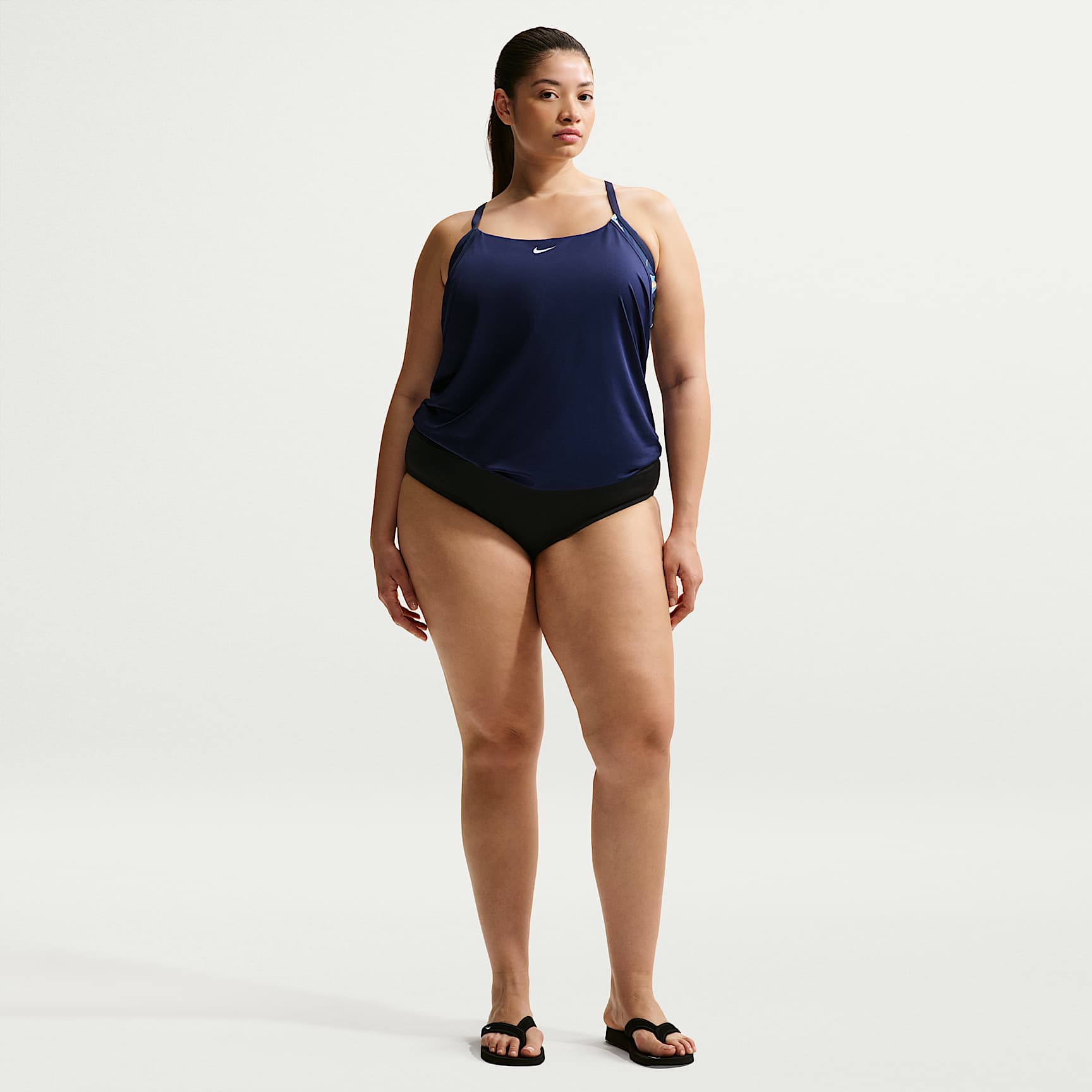 Nike Swim Effortless Essential Women's High Waist Full Bottom (Plus Size)