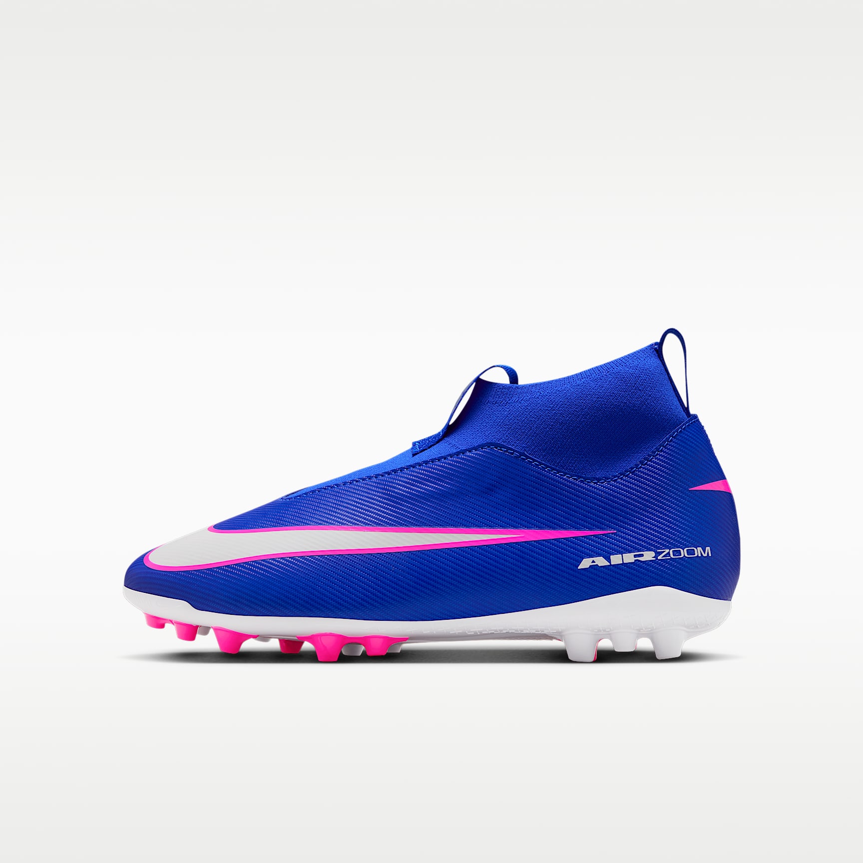 Nike Jr. Mercurial Superfly 10 Academy high-top voetbalschoenen voor kleuters/kids (kunstgras)