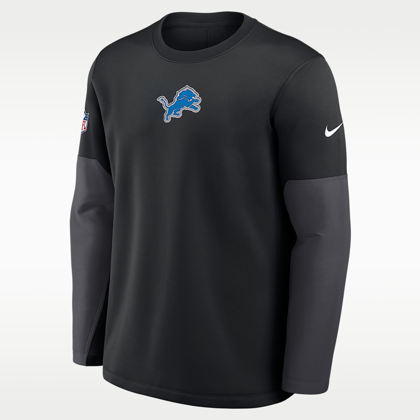 Detroit Lions Scripted To Win Sideline Coach Men's Nike Therma-FIT NFL Long-Sleeve T-Shirt