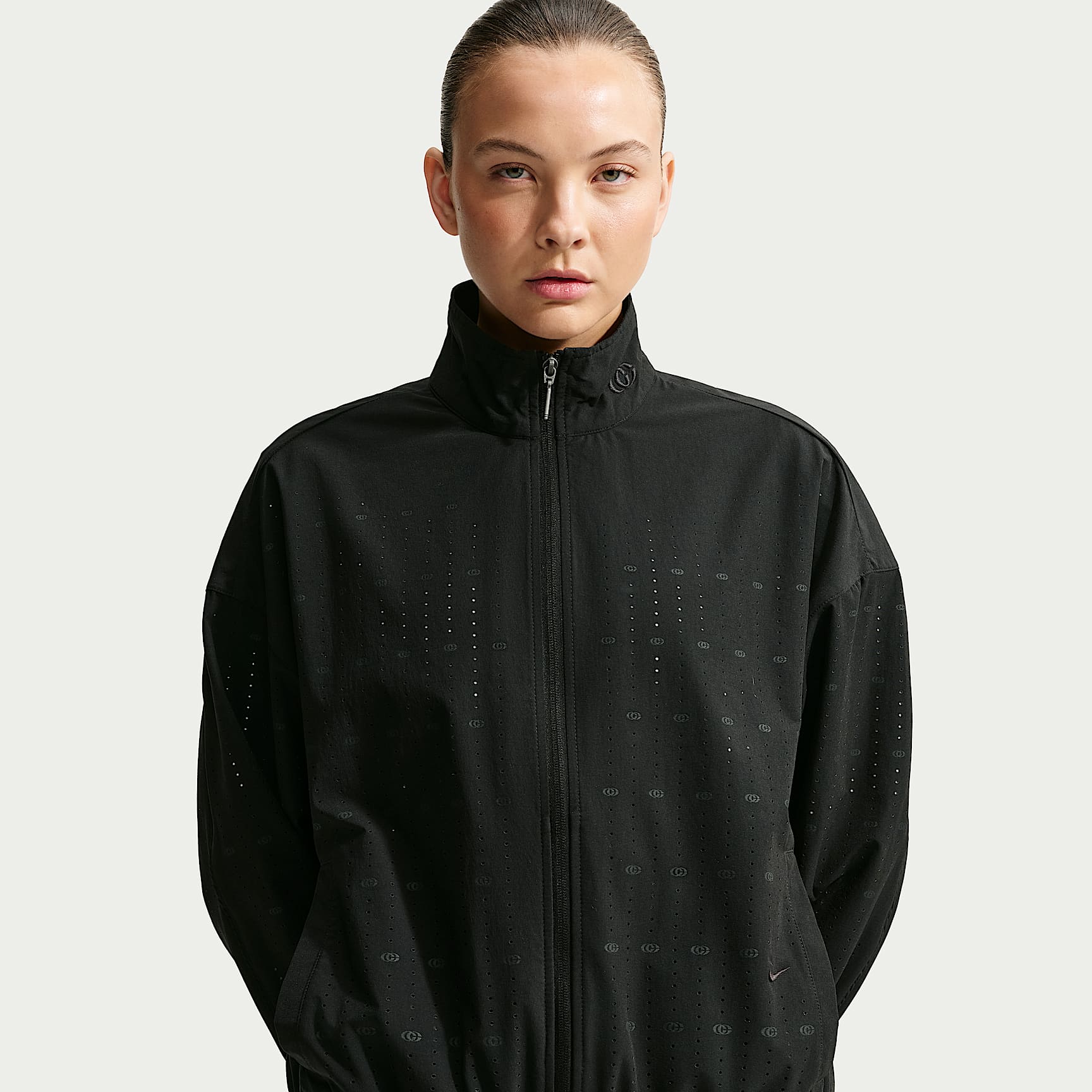 Caitlin Standard Issue Women’s Dri-FIT Game Woven Basketball Jacket