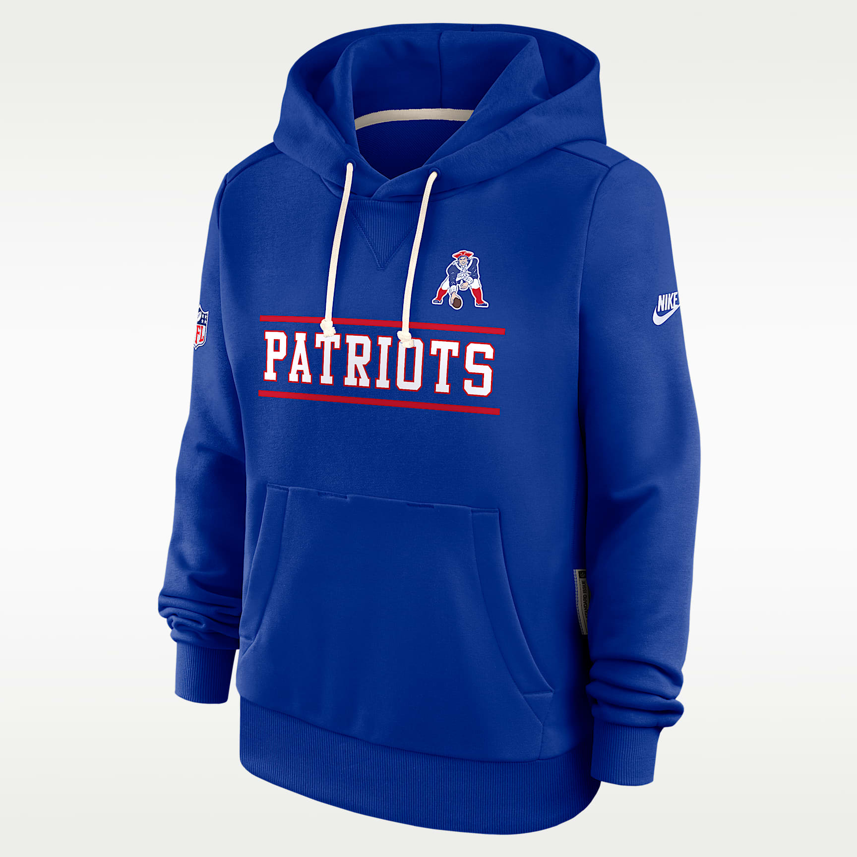 New England Patriots Sideline Standard Issue Alt Women's Nike Dri-FIT NFL Pullover Hoodie