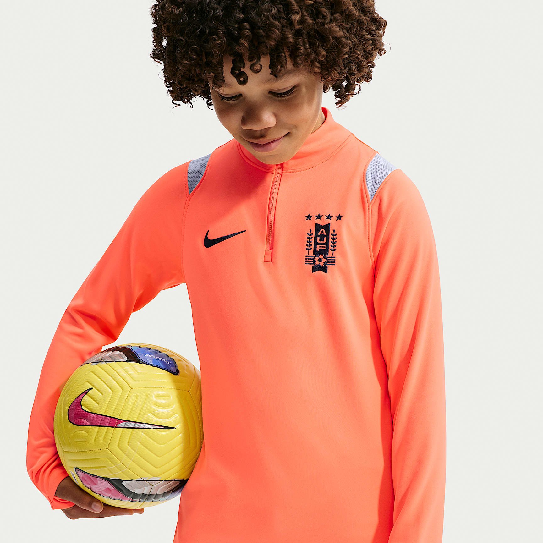 Uruguay Academy Pro Big Kids' Nike Dri-FIT Soccer Knit Drill Top