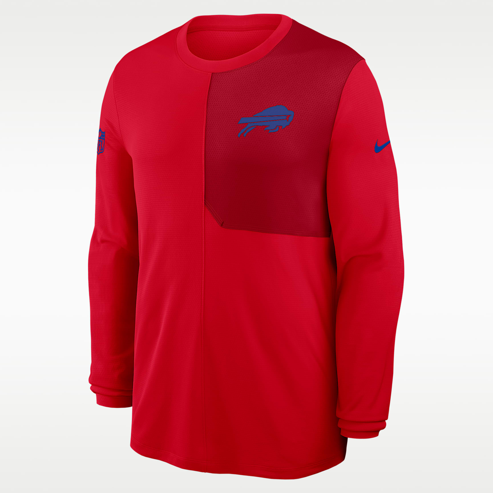 Buffalo Bills Sideline Coach Men's Nike Dri-FIT NFL Long-Sleeve Top
