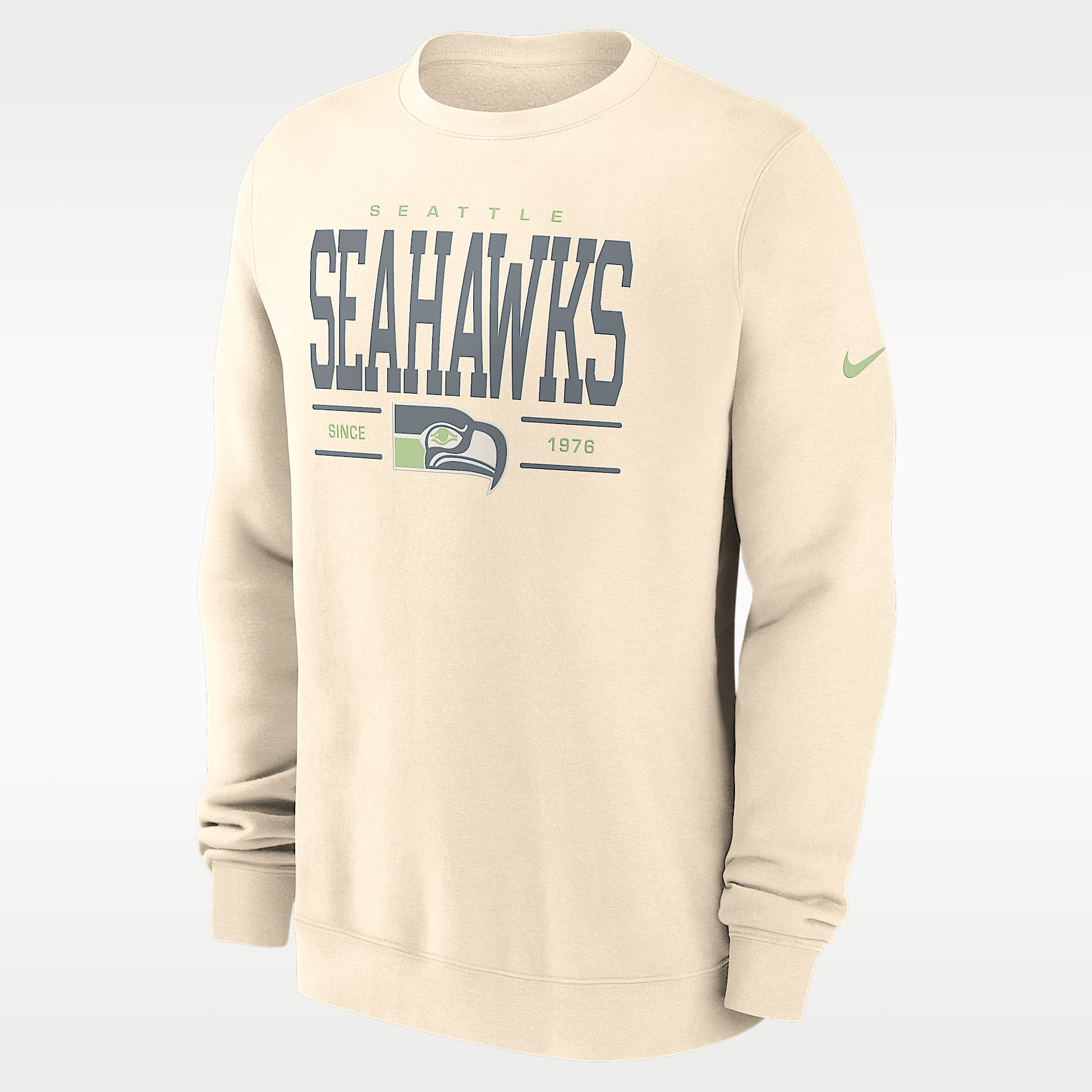 Seattle Seahawks Club Men's Nike NFL Pullover Crew