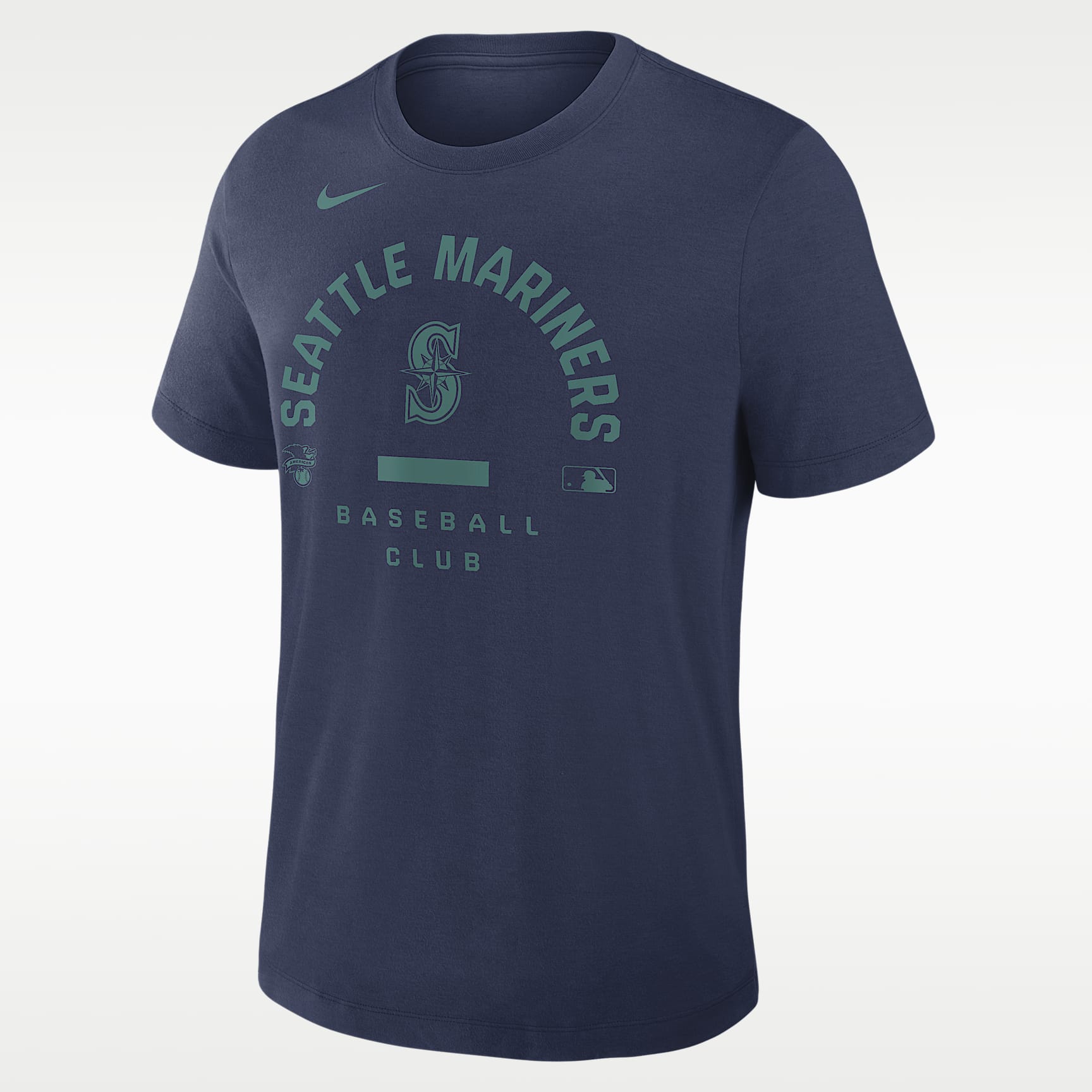 Playera Nike Dri-FIT de la MLB para hombre Seattle Mariners Authentic Collection Early Work